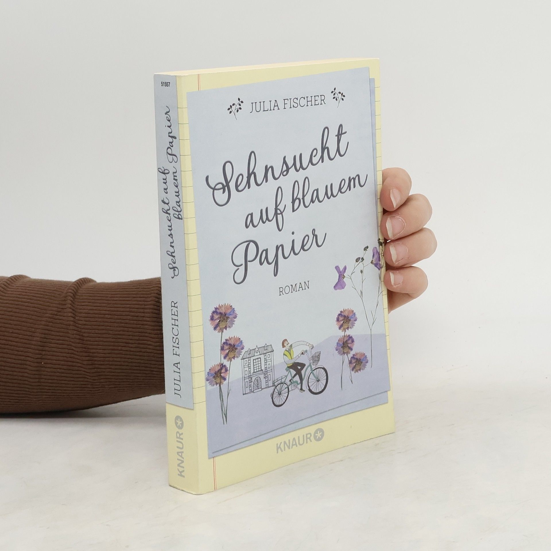 Julia Fischer Sehnsucht auf blauem Papier
