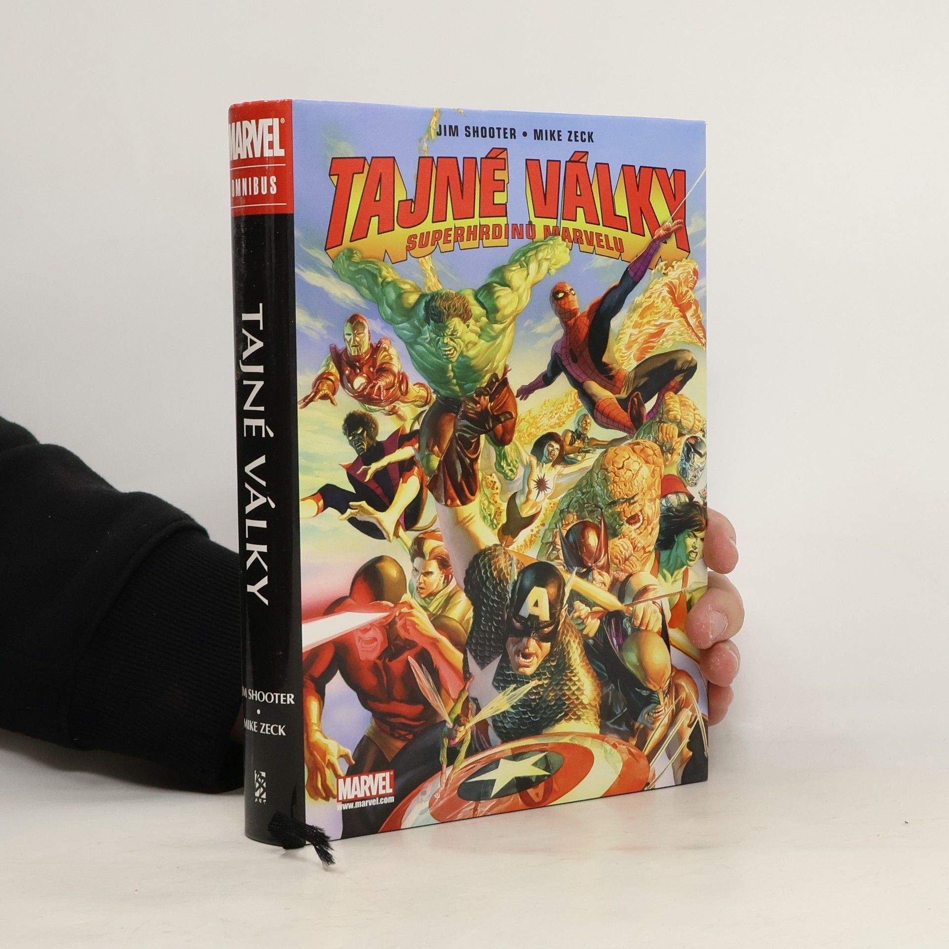 Jim Shooter Tajné války superhrdinů Marvelu