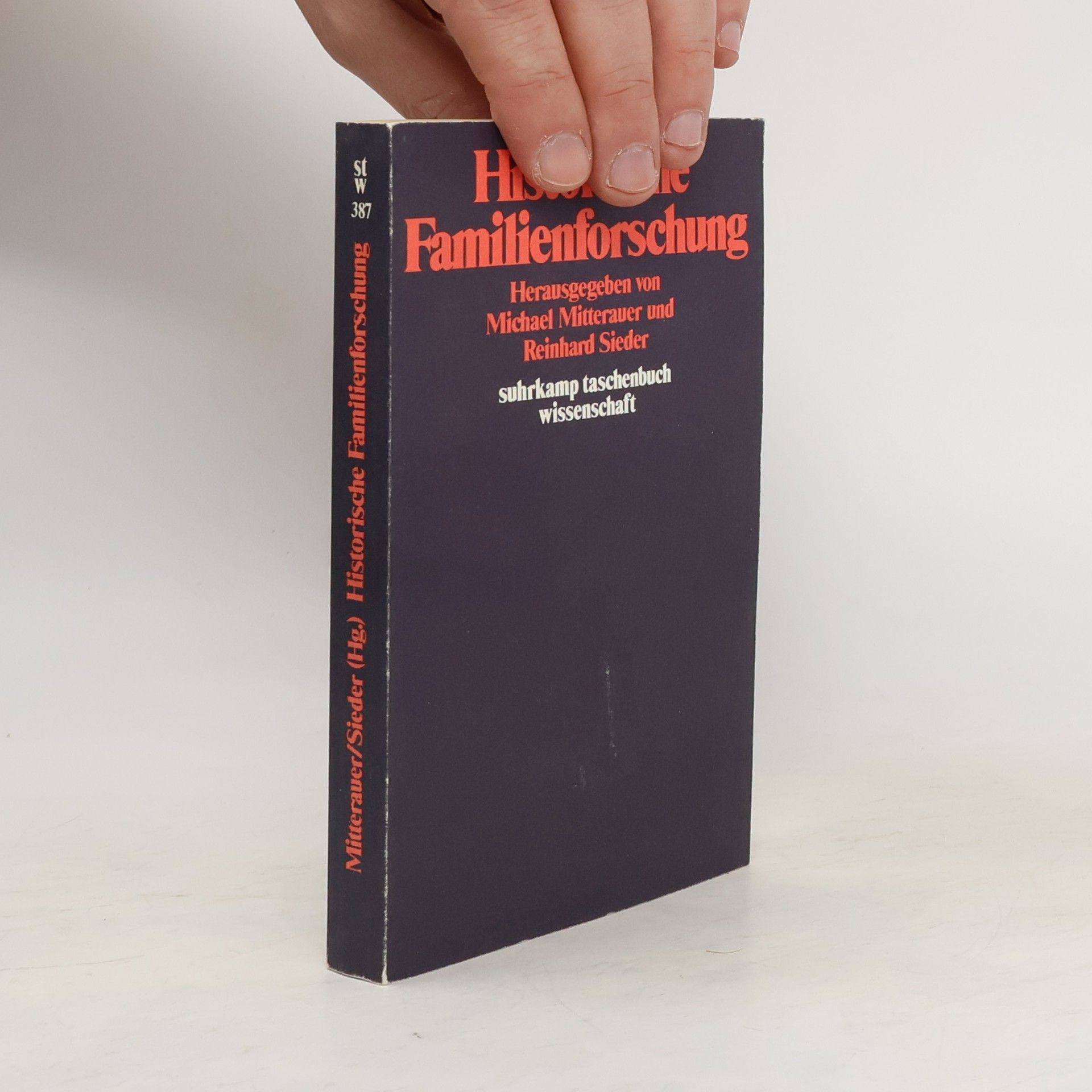 Michael Mitterauer Historische Familienforschung