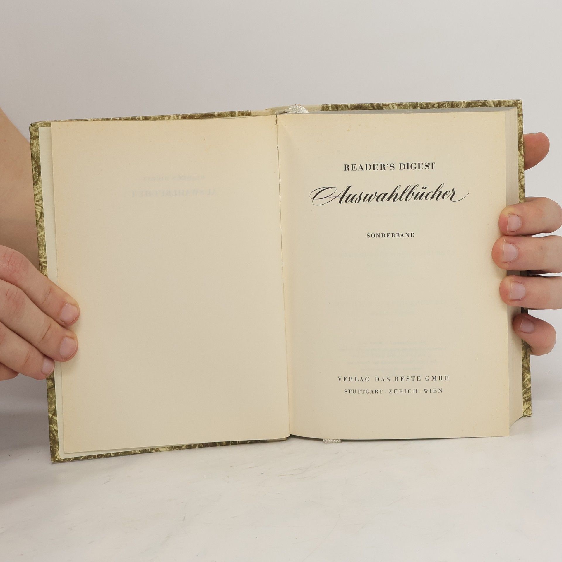 kolektiv Reader´s Digest Auswahlbücher