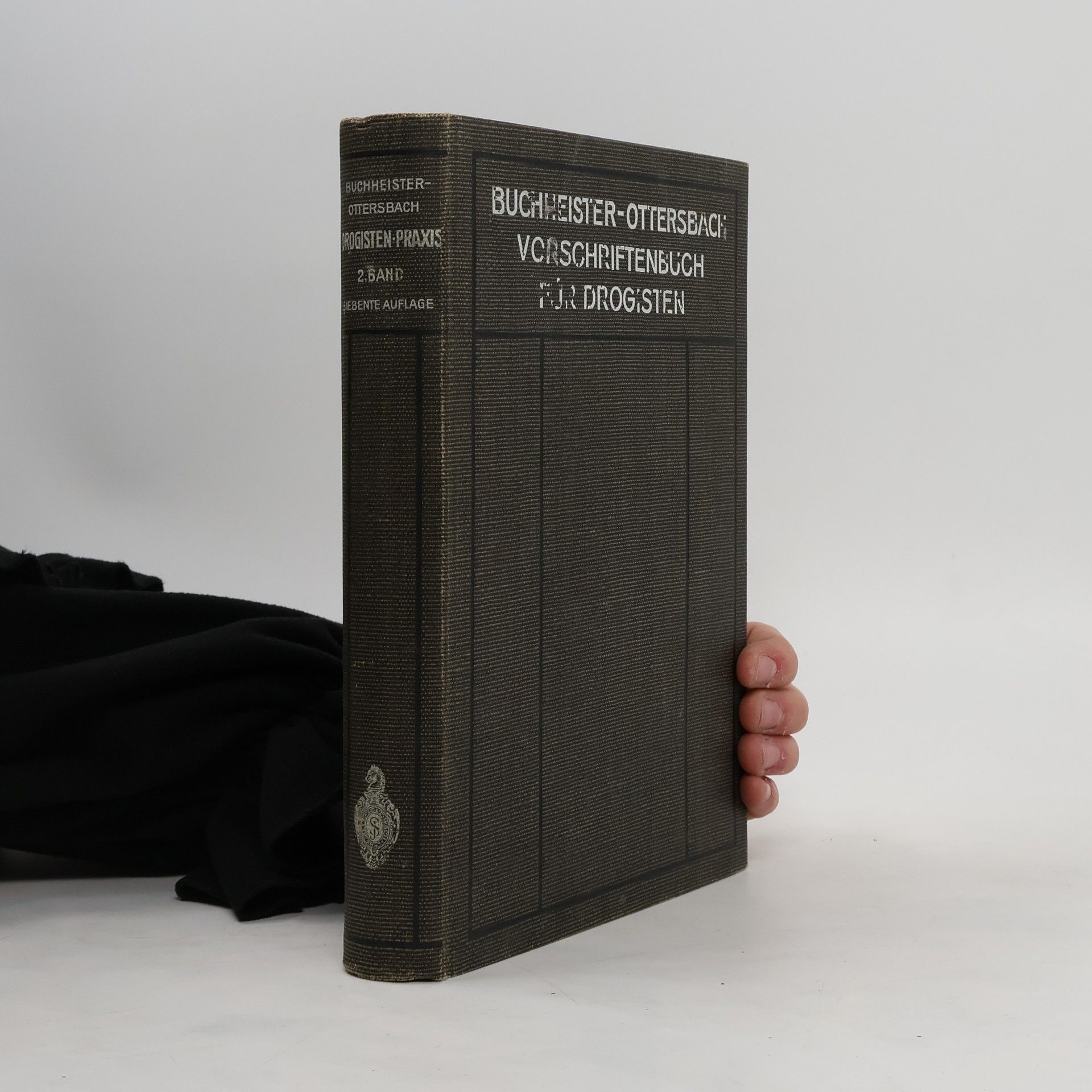 Gustav Adolf Buchheister Buchmeister-Ottersbach vorschriftenbuch für Drogisten 2