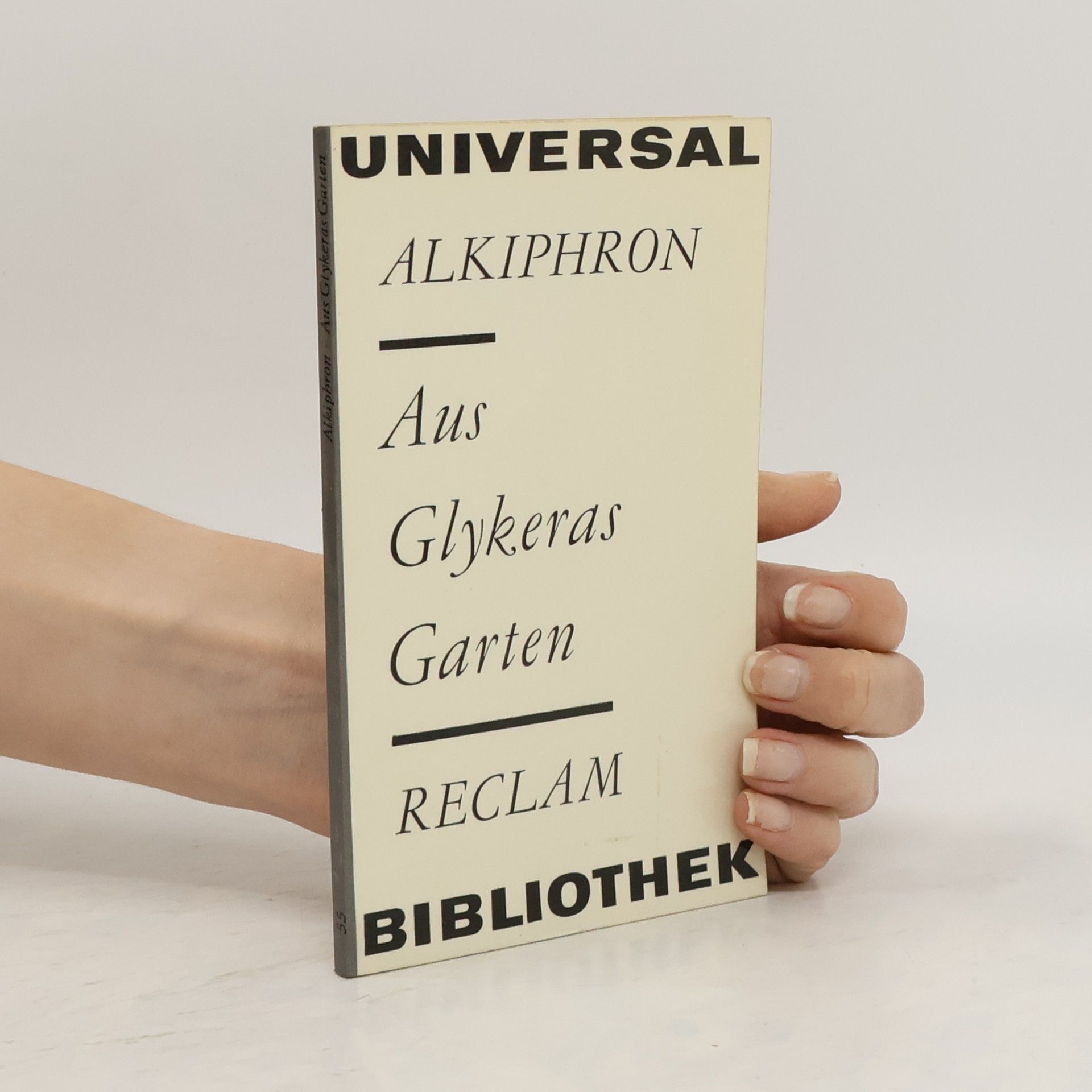 Alkiphron Aus Glykeras Garten