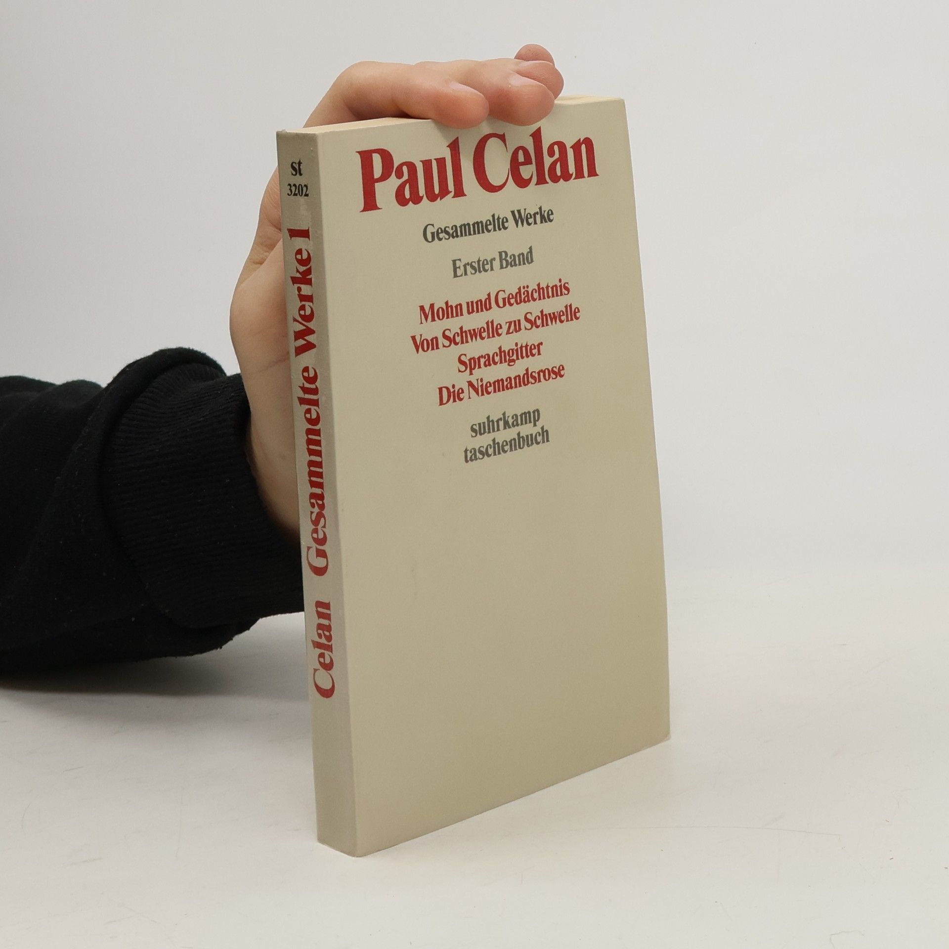 Paul Celan Gesammelte Werke 1