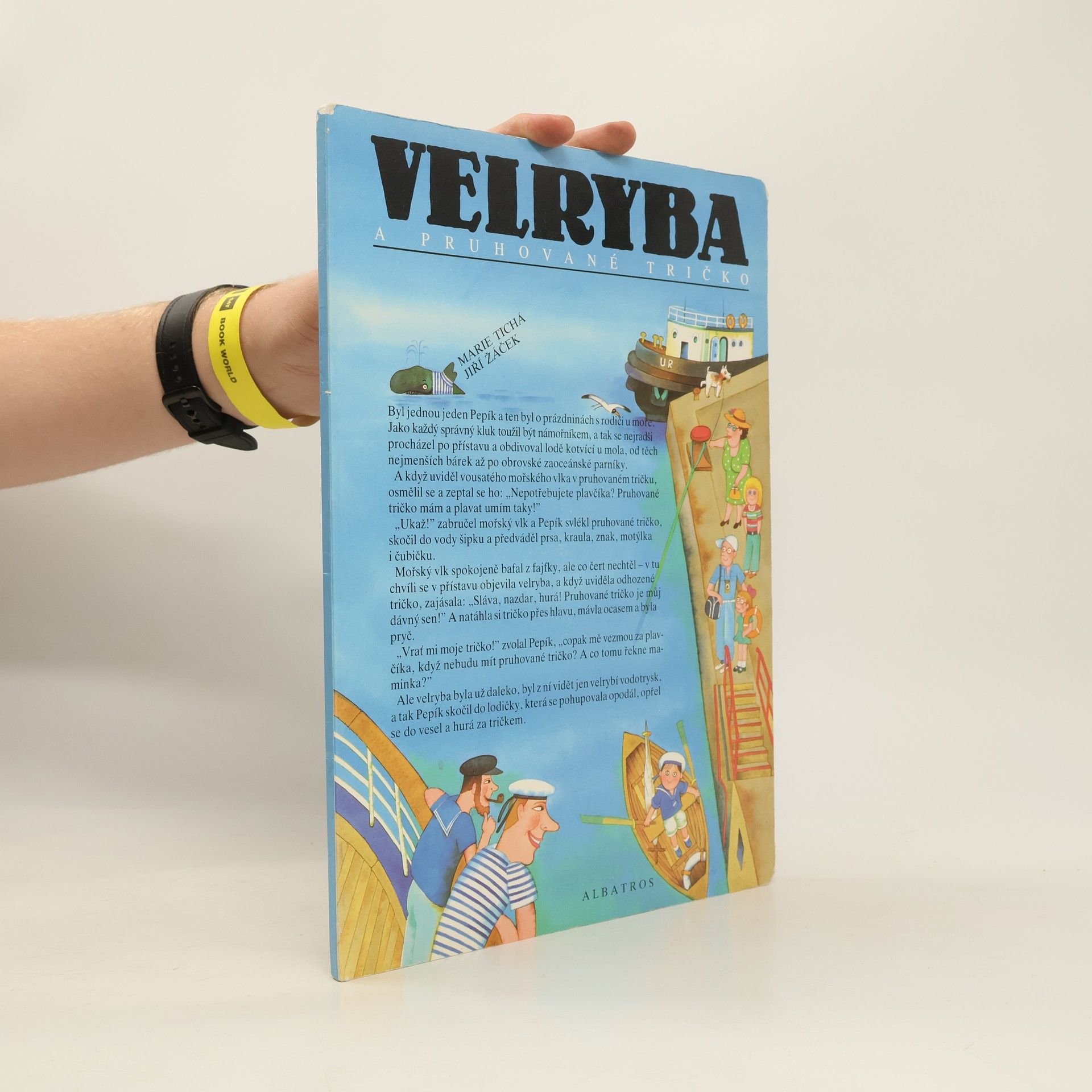 Jiří Žáček Velryba a pruhované tričko