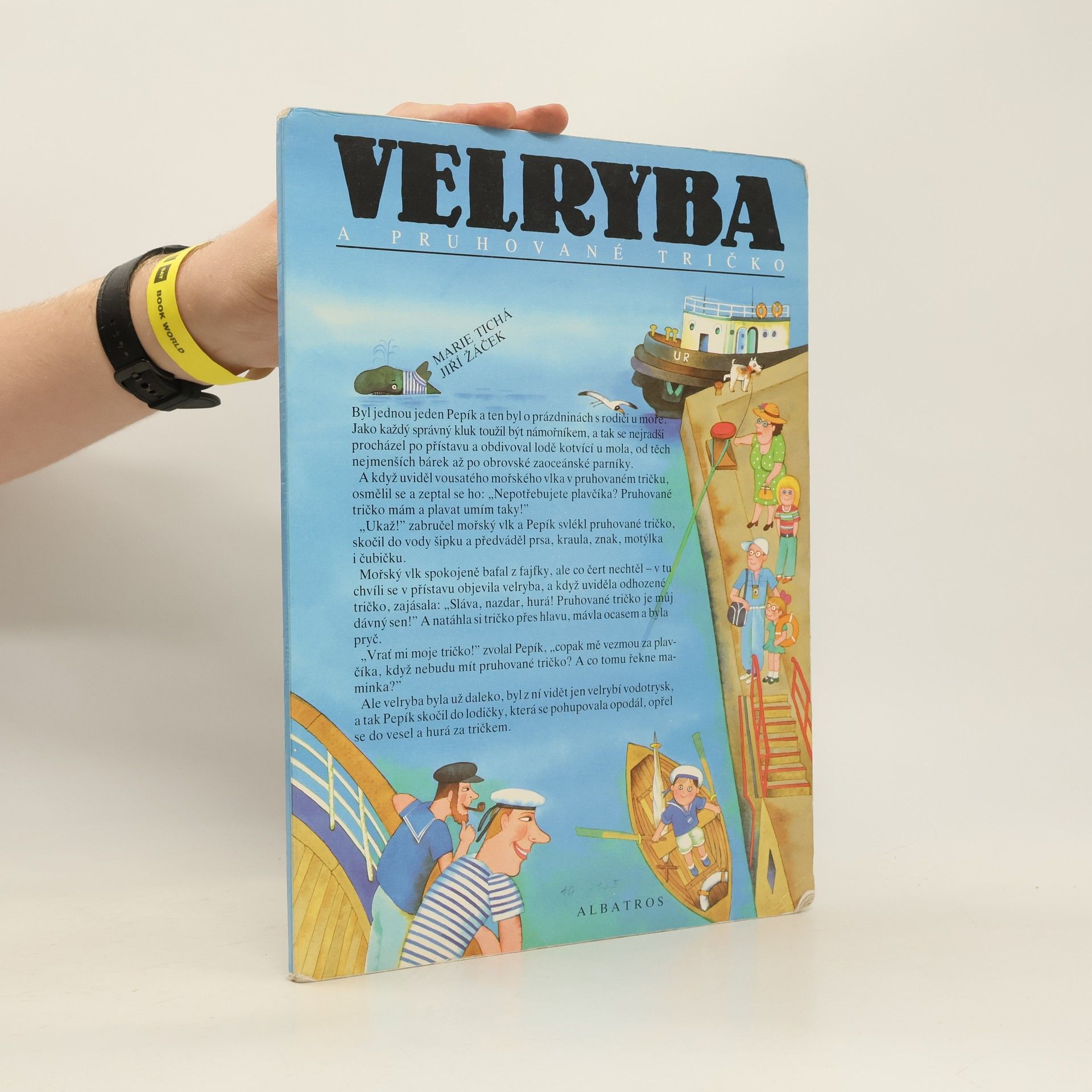 Jiří Žáček Velryba a pruhované tričko