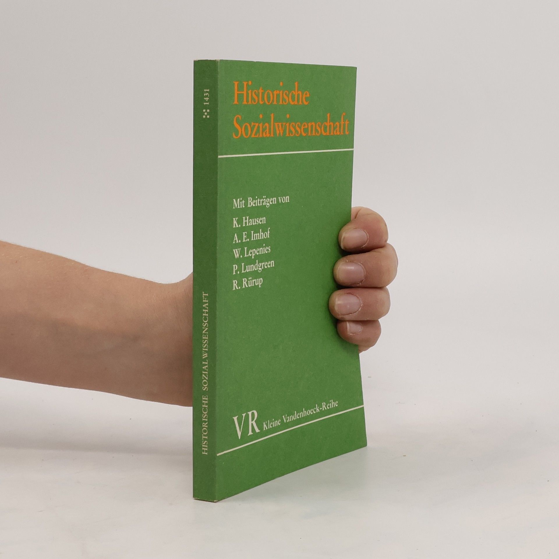 Reinhard Rürup Historische Sozialwissenschaft