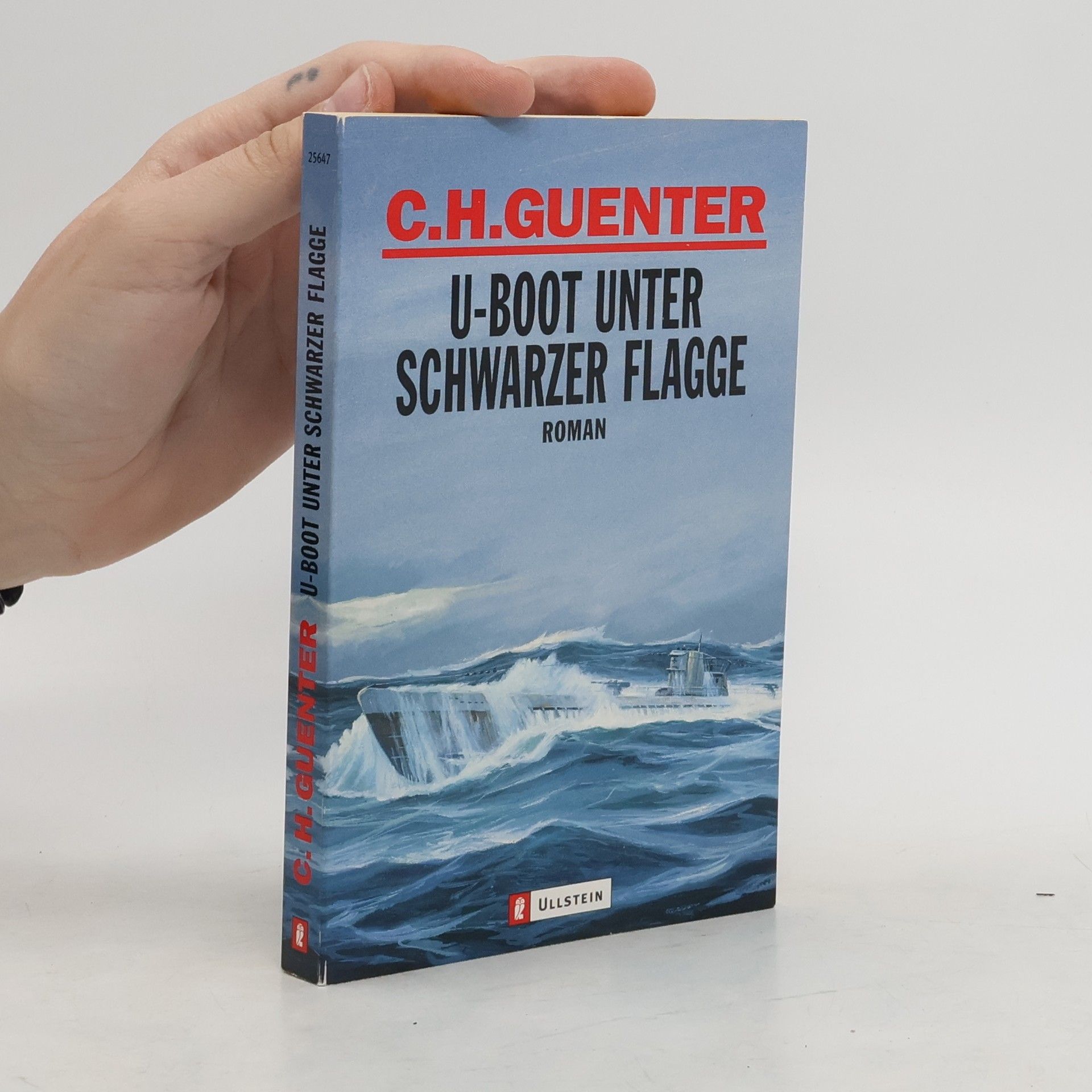 Karl-Heinz Günther U-Boot unter schwarzer Flagge