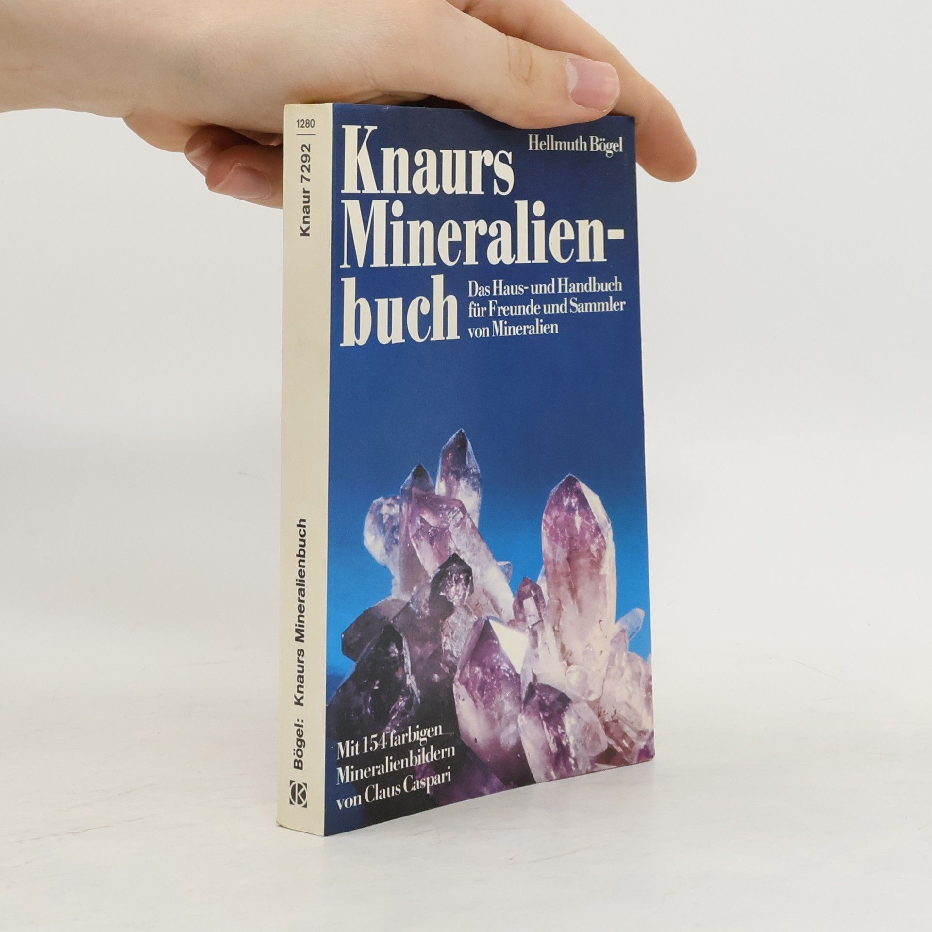 Hellmuth Bogel Knaurs Mineralienbuch