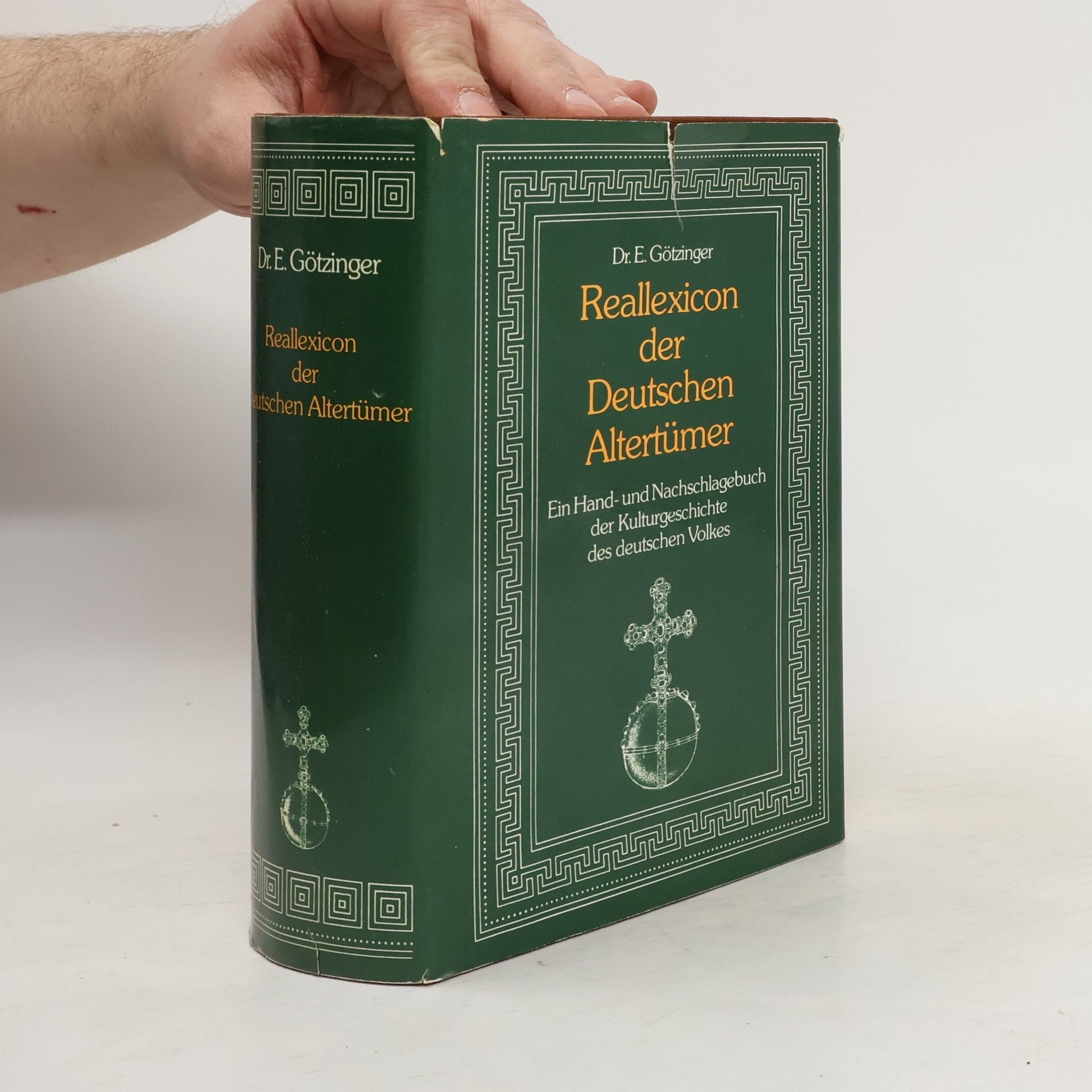 Ernst Götzinger Reallexicon der deutschen Altertümer