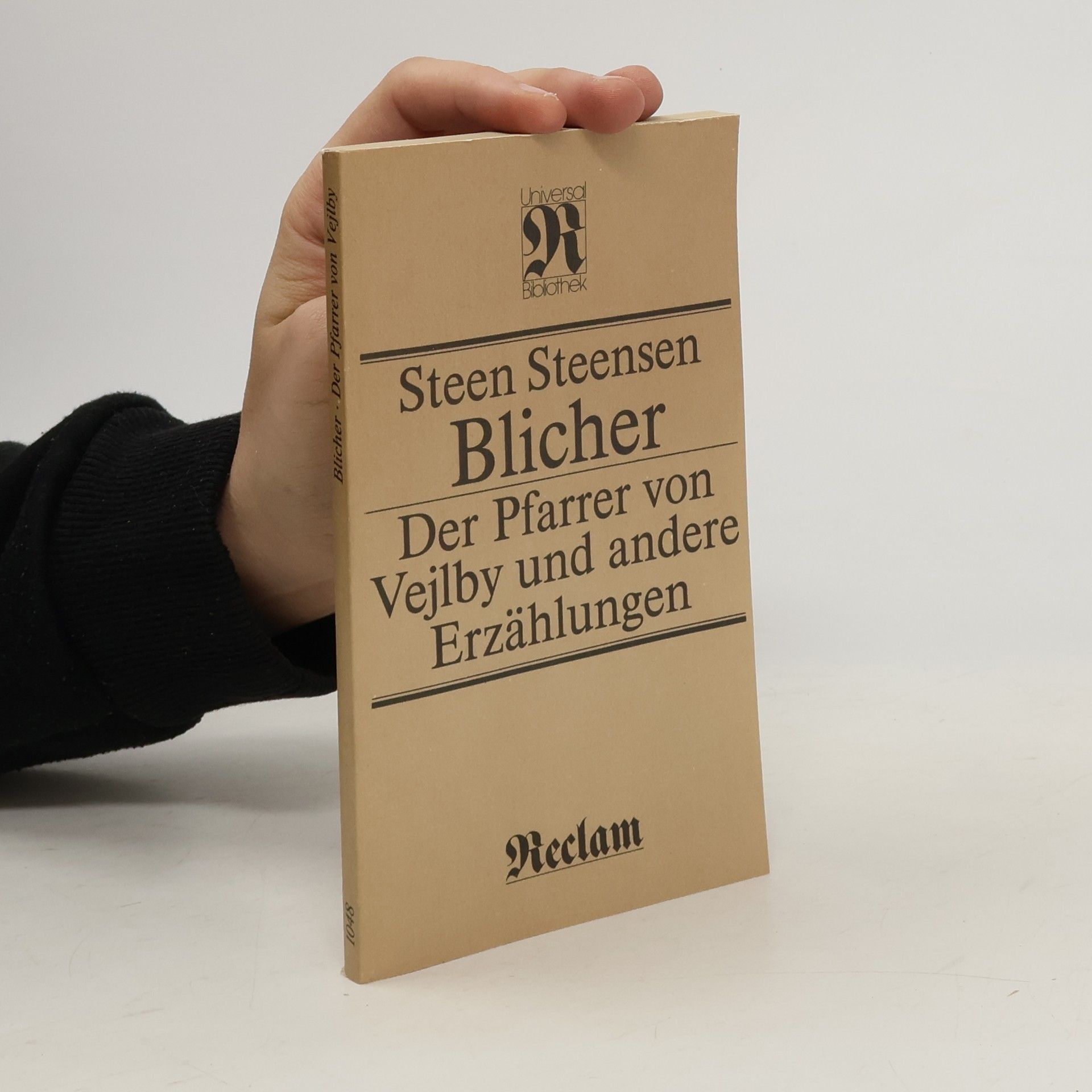 Steen Steensen Blicher Der Pfarrer von Vejlby und andere Erzählungen
