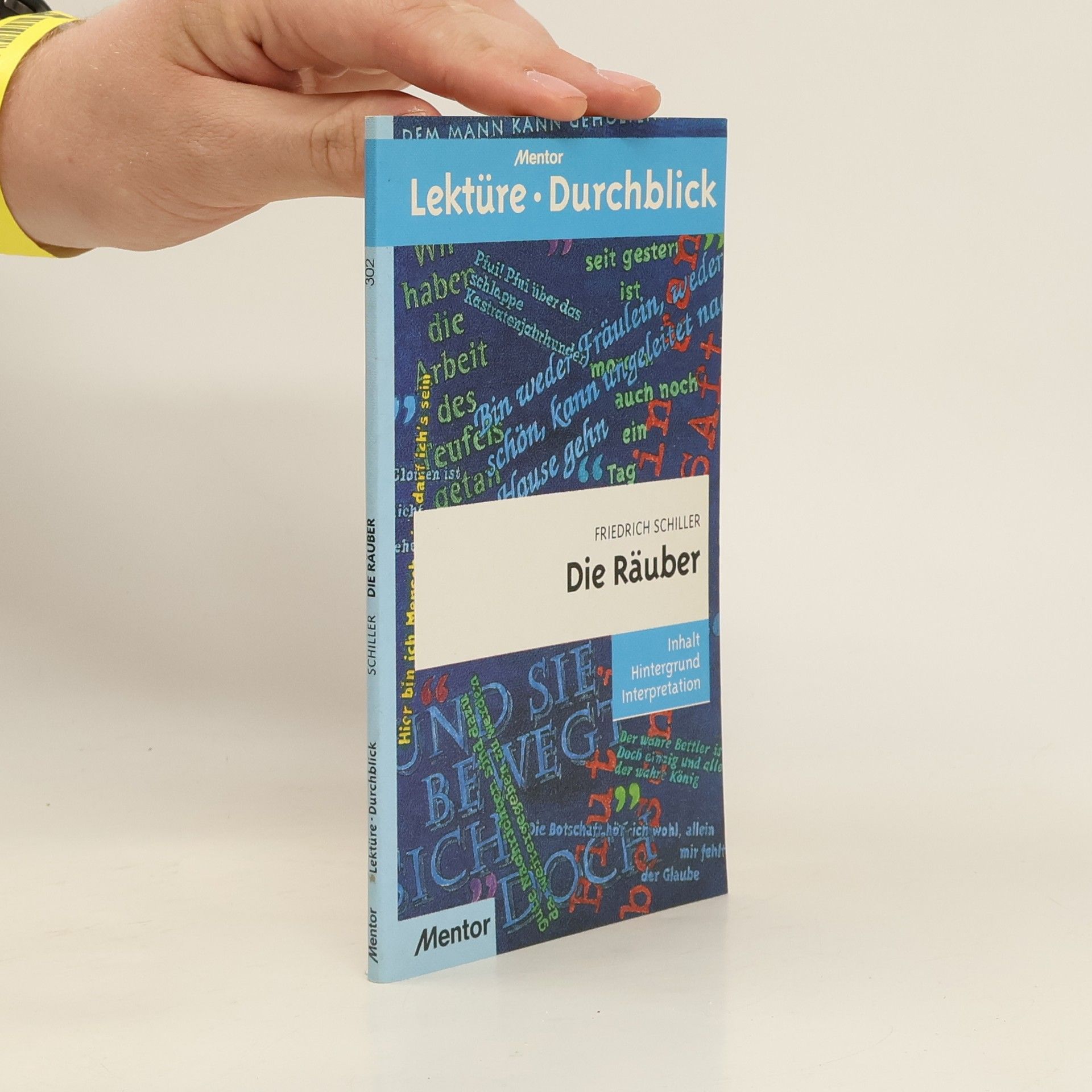 Detlev Mahnert Friedrich Schiller, Die Räuber
