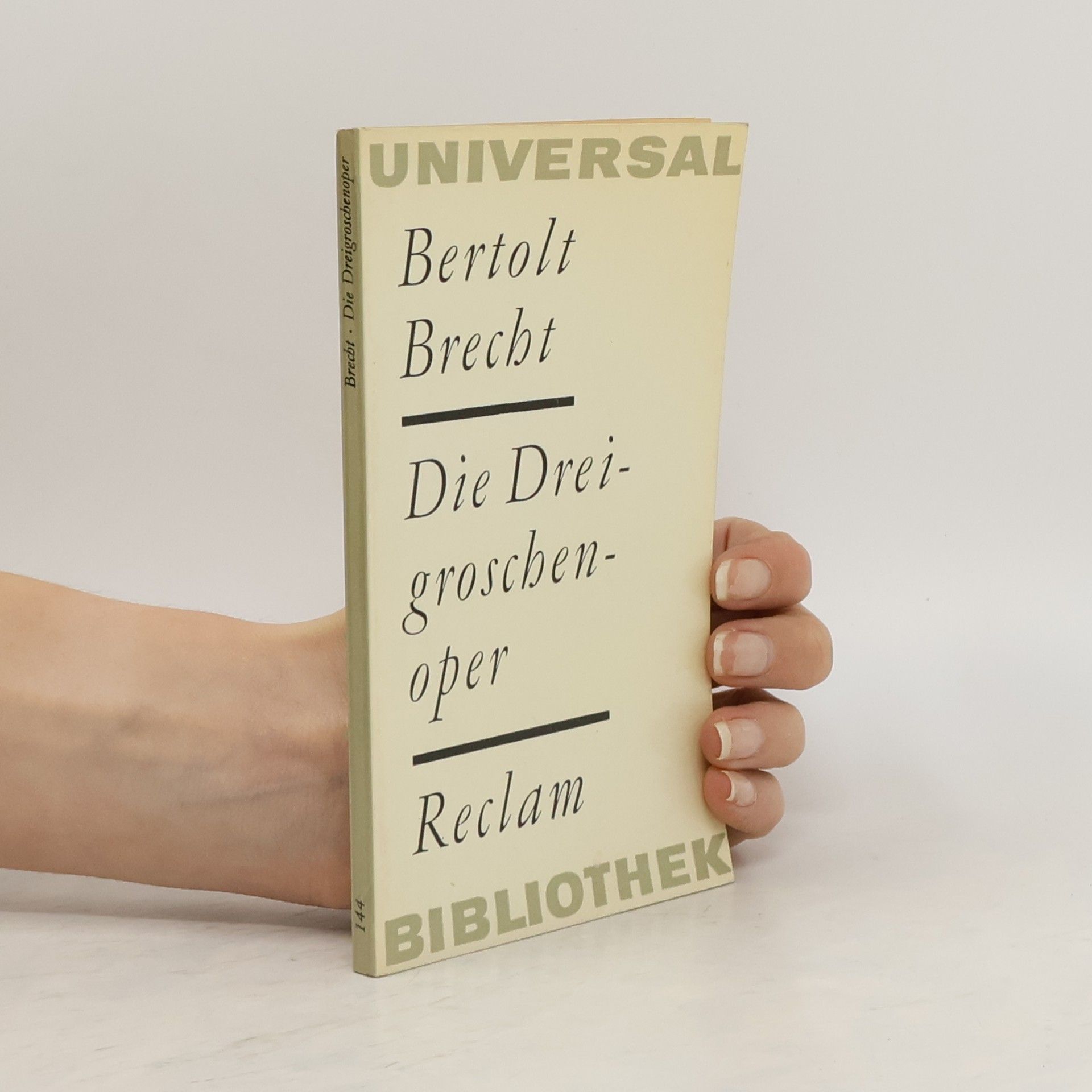 Bertolt Brecht Die Dreigroschenoper