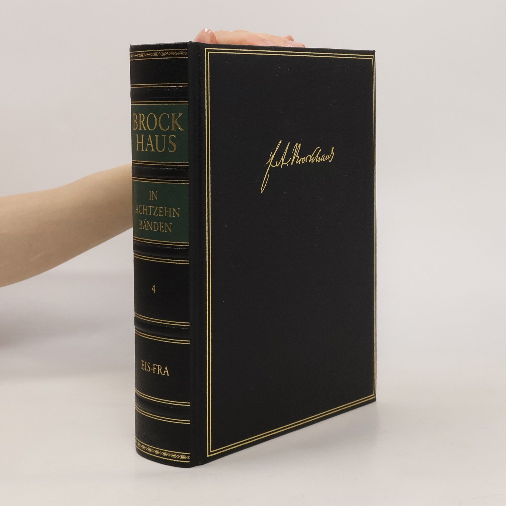 kolektiv Brockhaus deutches Wörterbuch 4. Eis-Fra