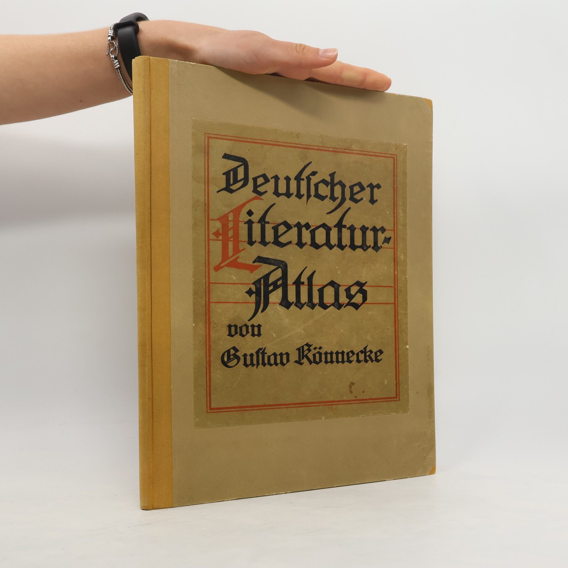 Gustav Könnecke Deutscher Literaturatlas