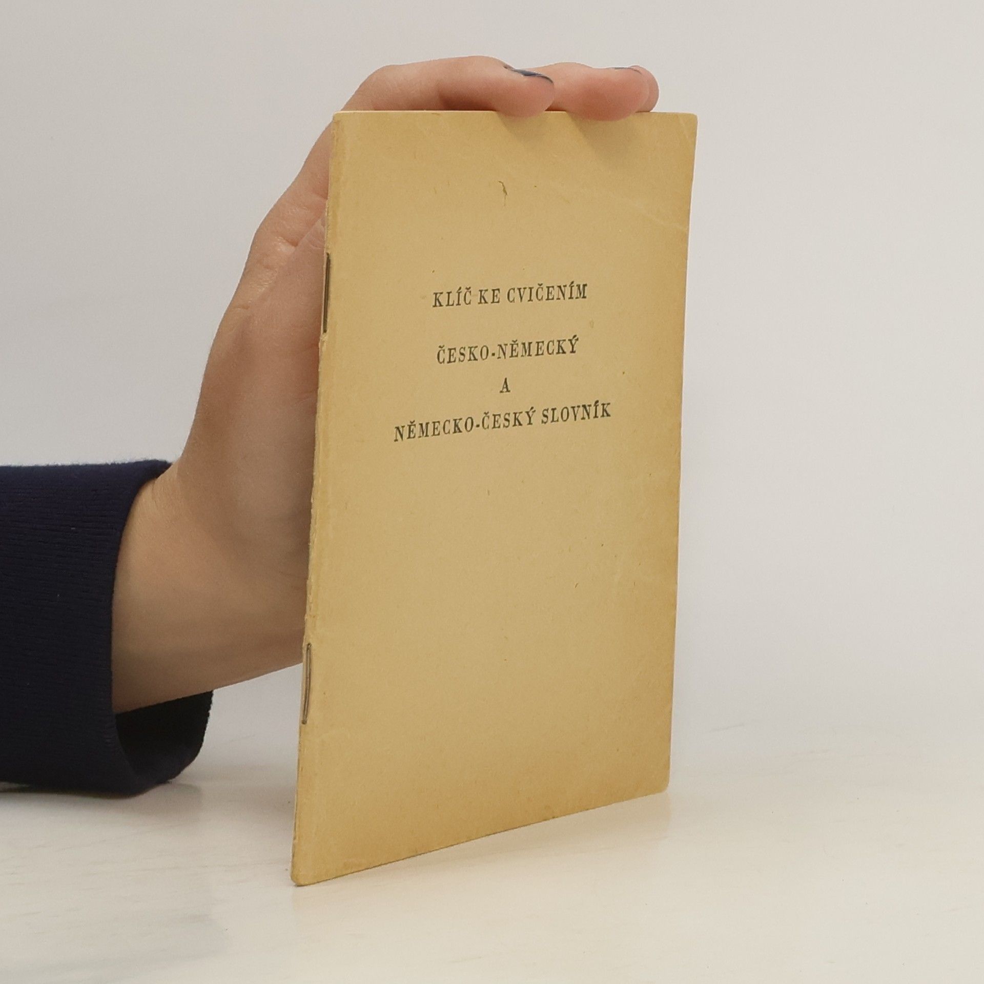 Collectif d'auteurs Klíč ke cvičením. Česko-německý a německo-český slovník
