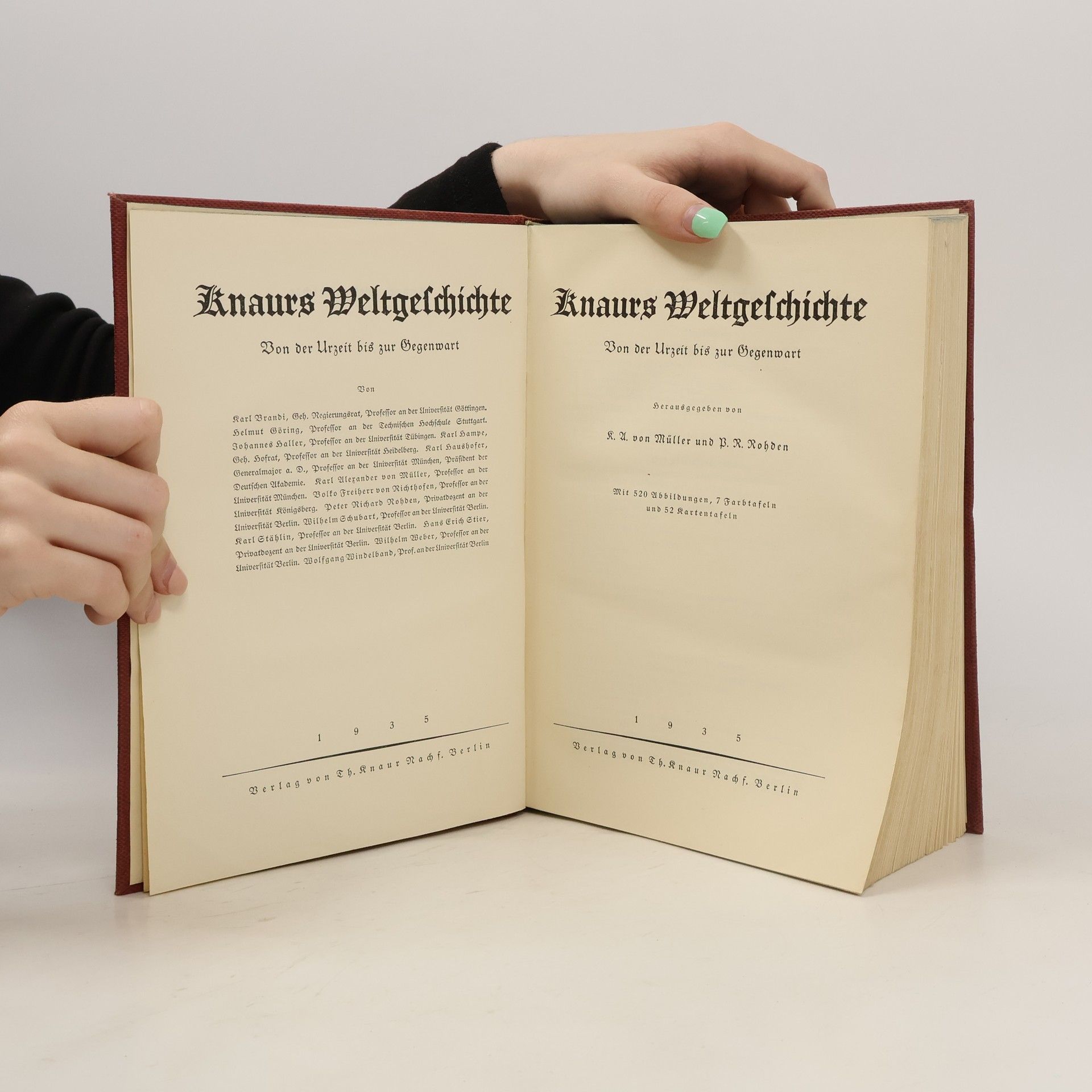 Autorenkollektiv Knaurs Welt-Geschichte