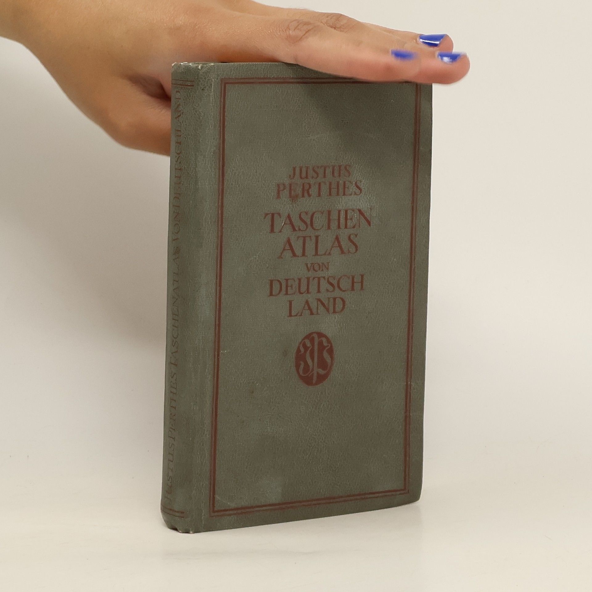 Justus Perthes Taschen Atlas von Deutschland