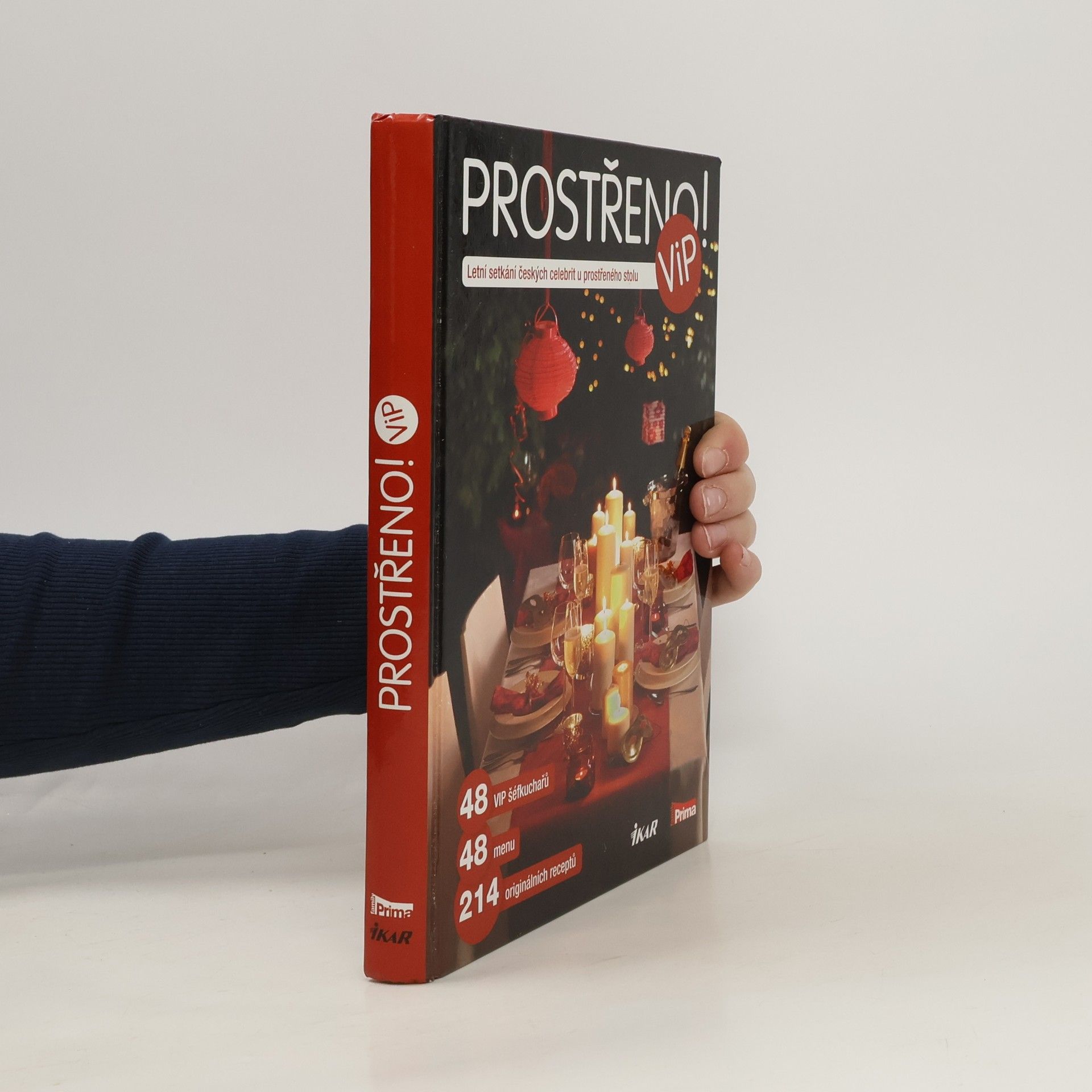 Marie Formáčková Prostřeno! ViP: Letní setkání českých celebrit u prostřeného stolu