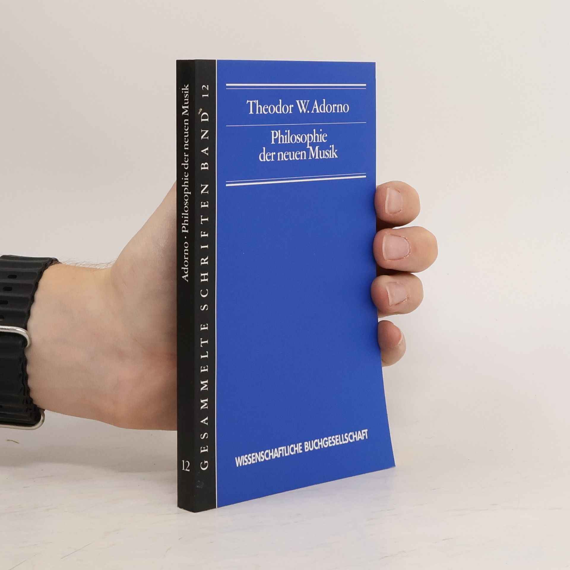 Theodor W. Adorno Philosophie der neuen Musik 12