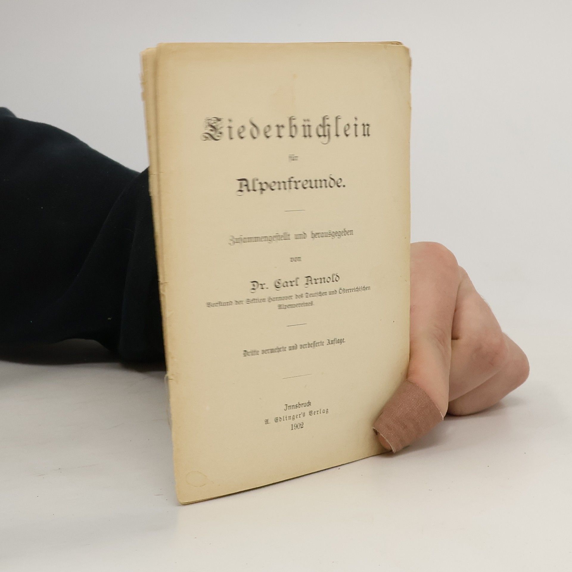 Carla Arnold Liederbüchlein für Alpenfreunde