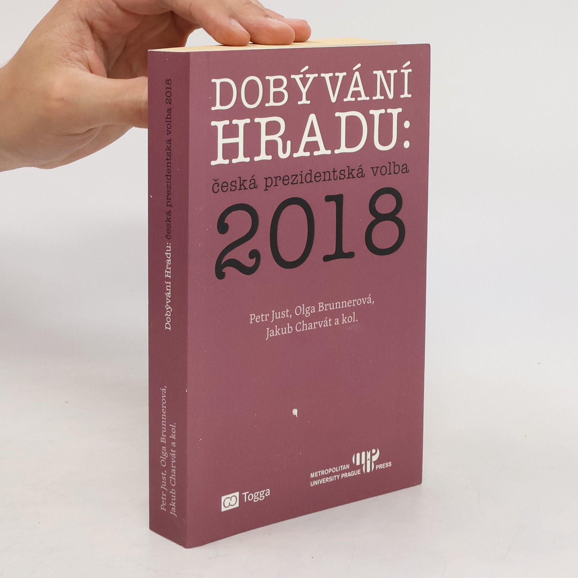 Jakub Charvát Dobývání Hradu: česká prezidentská volba 2018