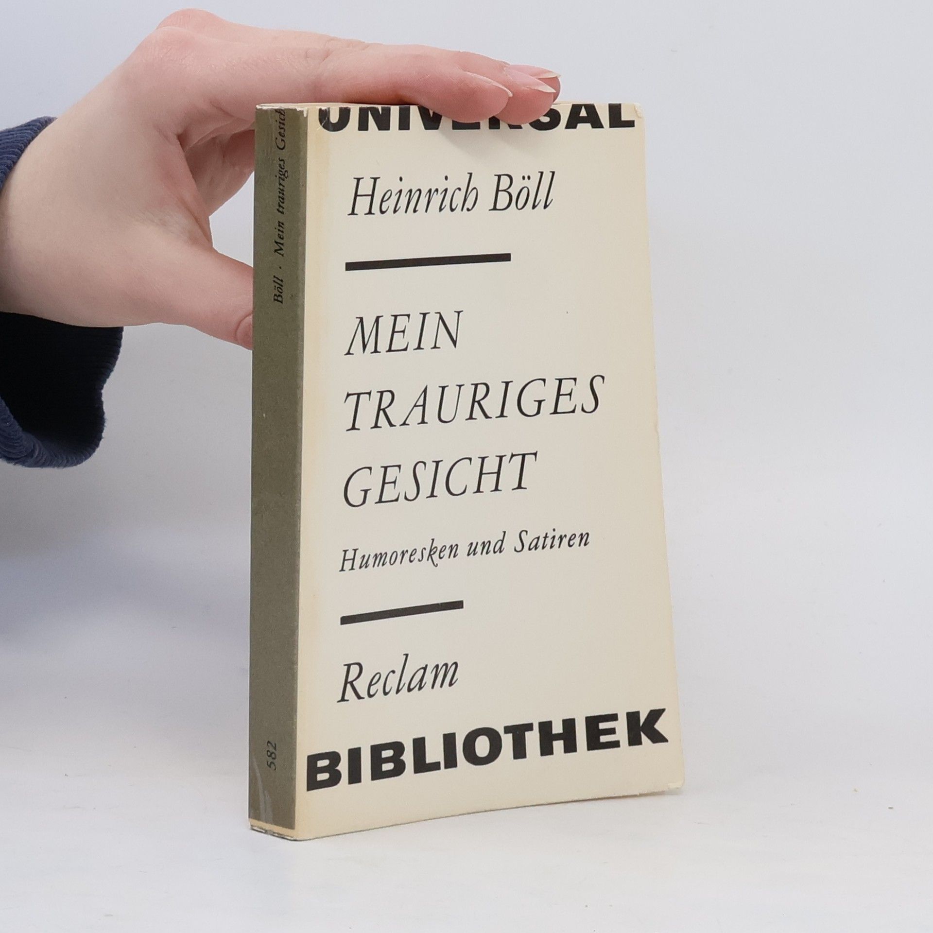 Heinrich Böll Mein Trauriges Gesicht