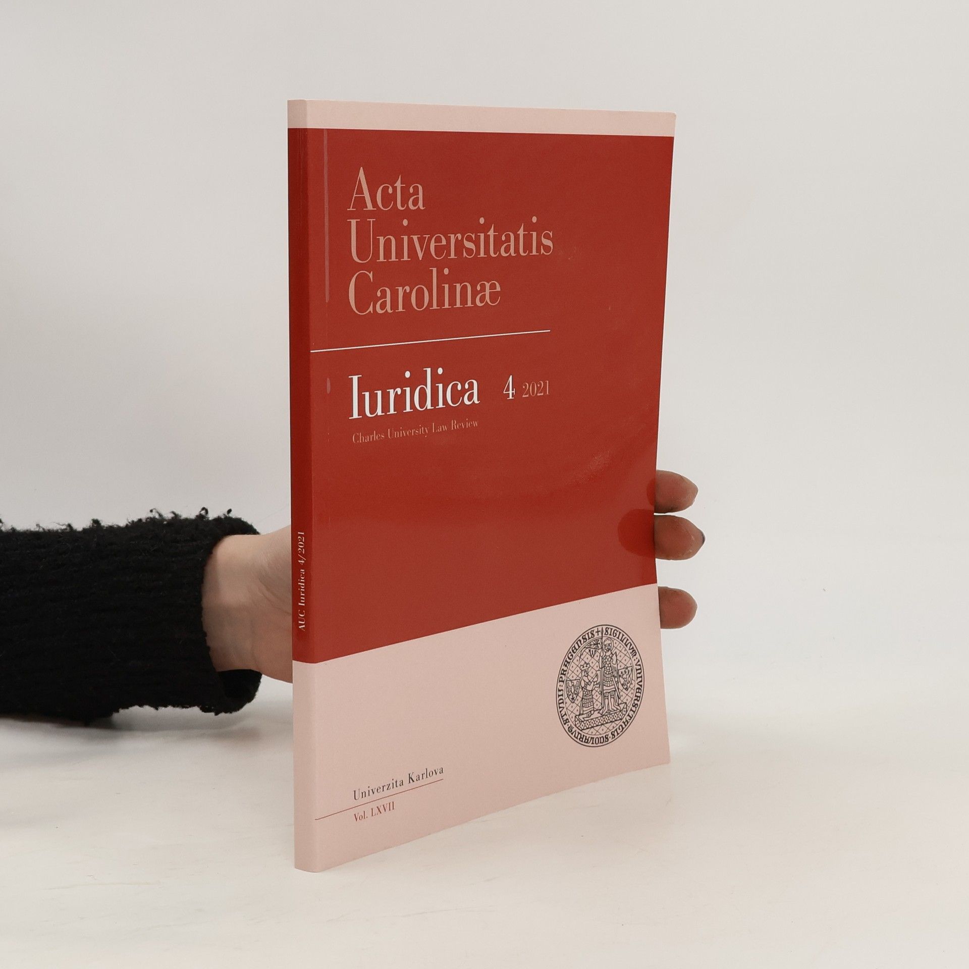 kolektiv Acta Universitatis Carolinae. Iuridica 4/2021