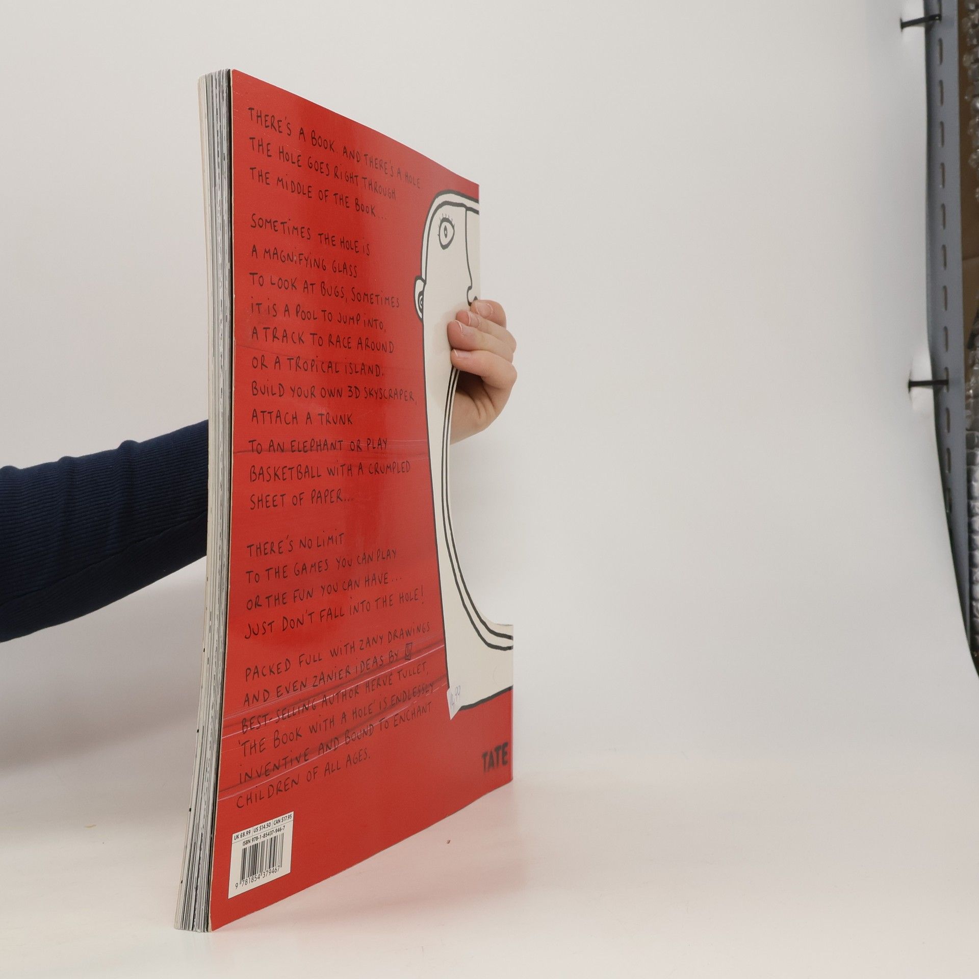 Hervé Tullet The book with a hole