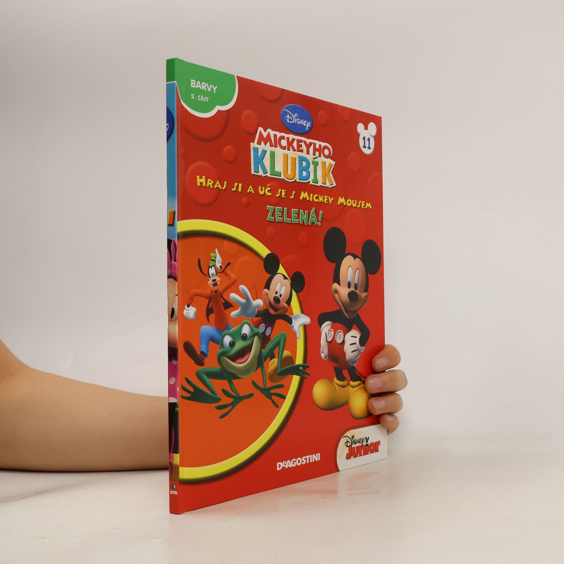 AA.VV. Hraj si a uč se s Mickey Mousem 11. Zelená!