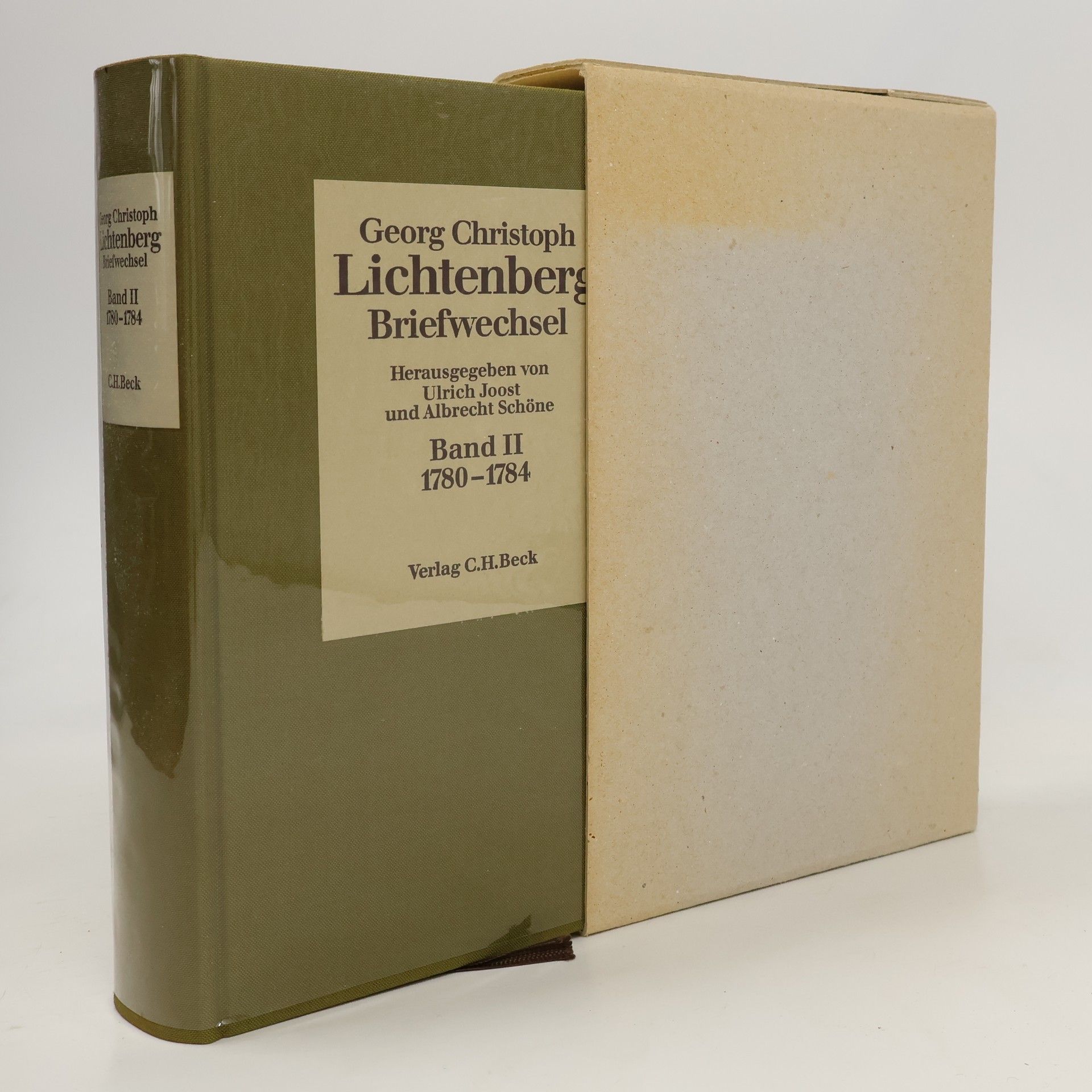 Georg Christoph Lichtenberg Briefwechsel II.