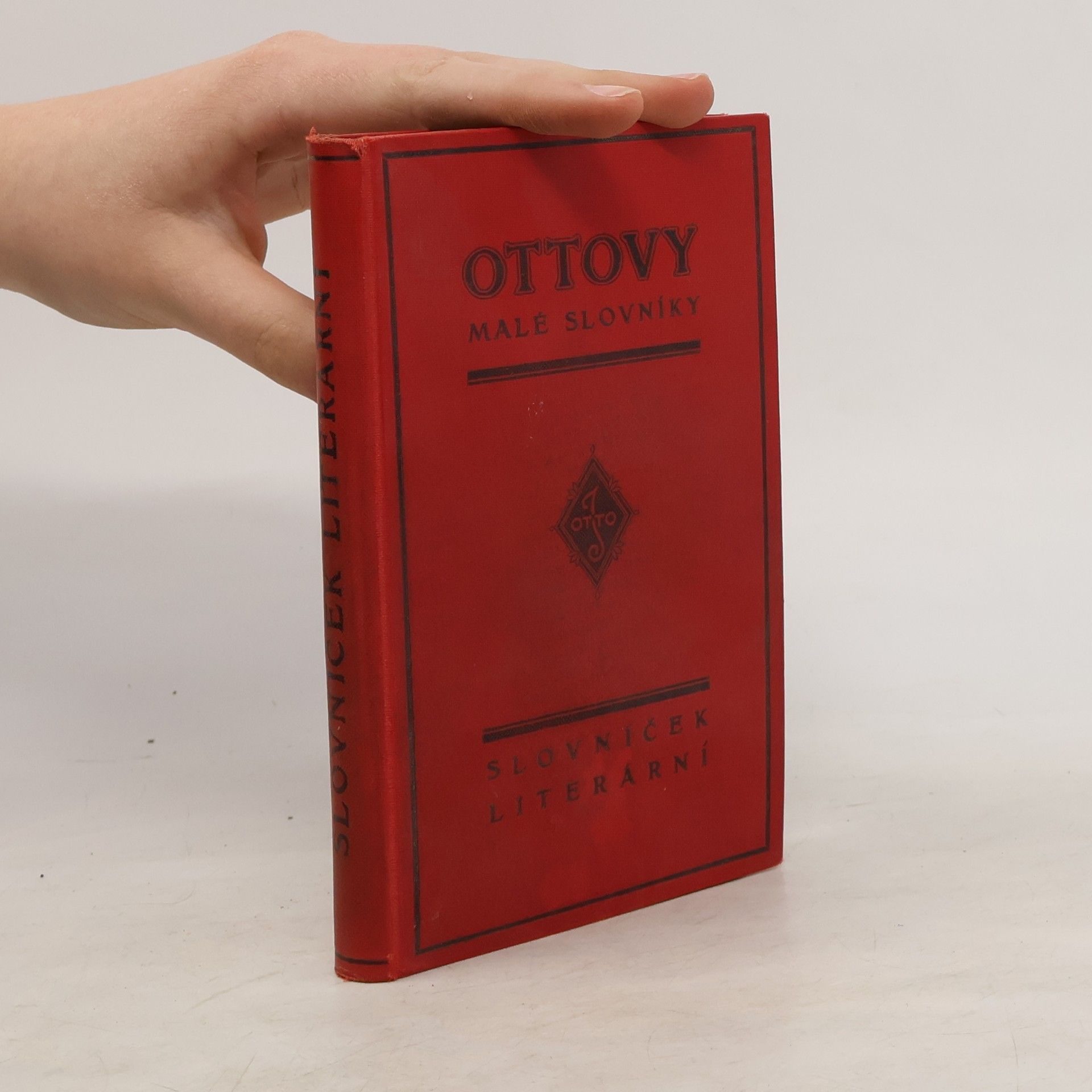 Gustav Pallas Ottovy malé slovníky. Slovníček literární