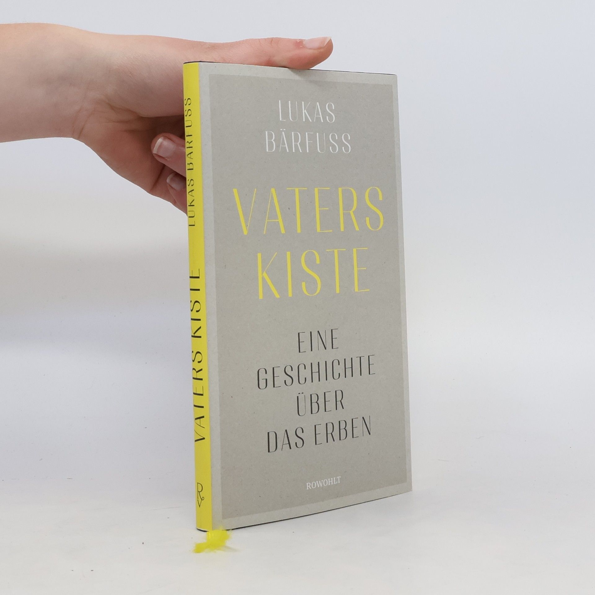 Lukas Bärfuss Vaters Kiste