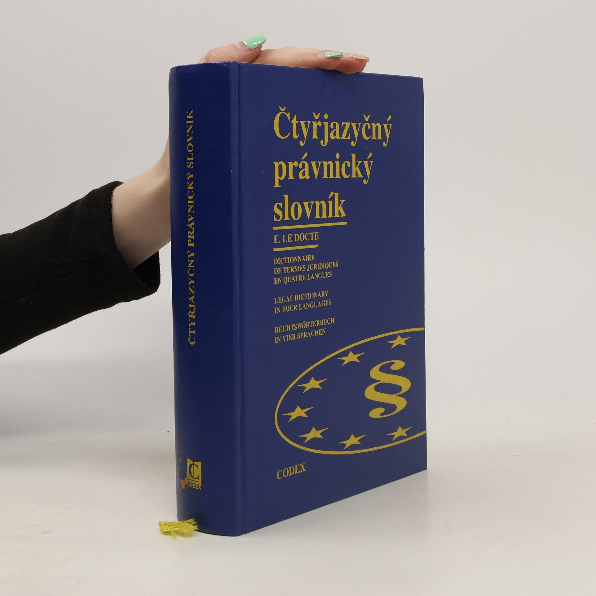 Edgard Le Docte Čtyřjazyčný právnický slovník