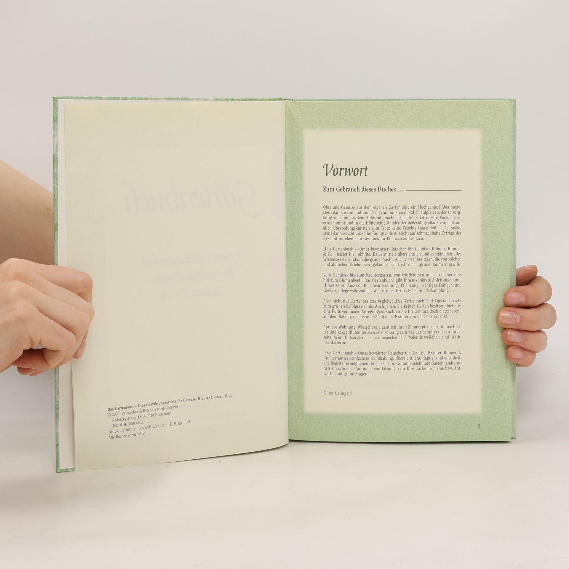 Various authors Das Gartenbuch