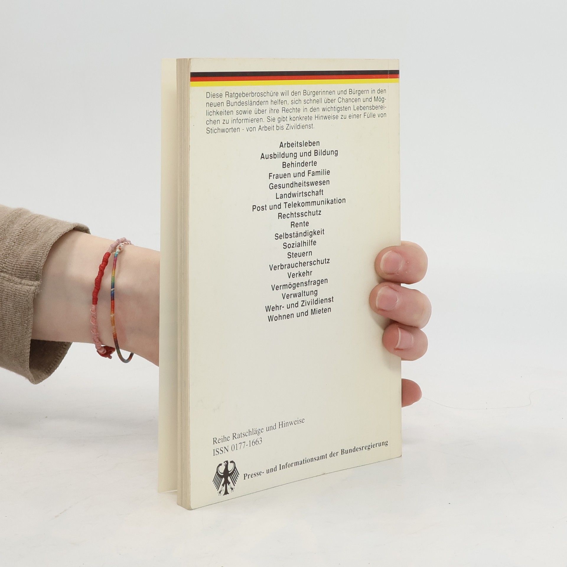 Kolektiv autorů Ratgeber für die Bürgerinnen und Bürger in den Neuen Bundesländern