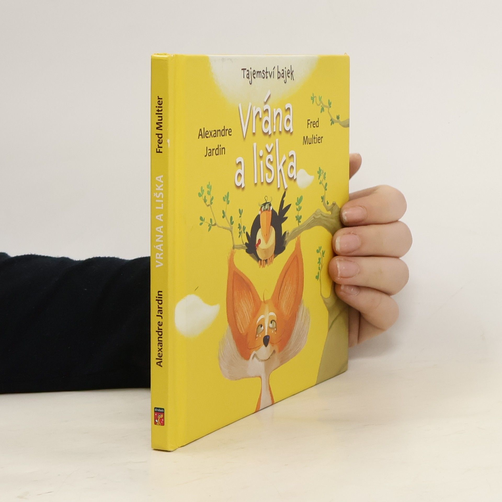 Jean de La Fontaine Vrána a liška