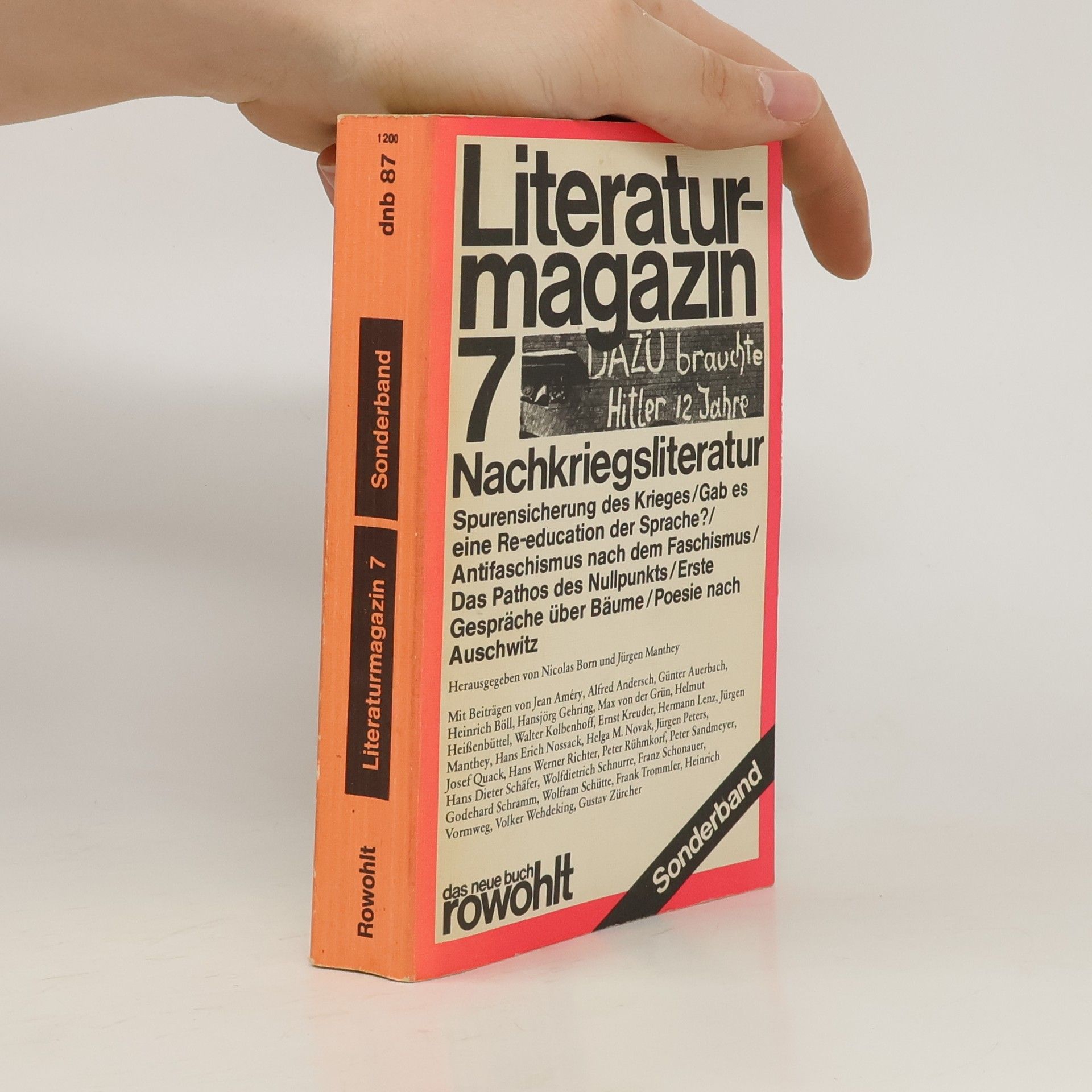 Nicolas Born Nachkriegsliteratur