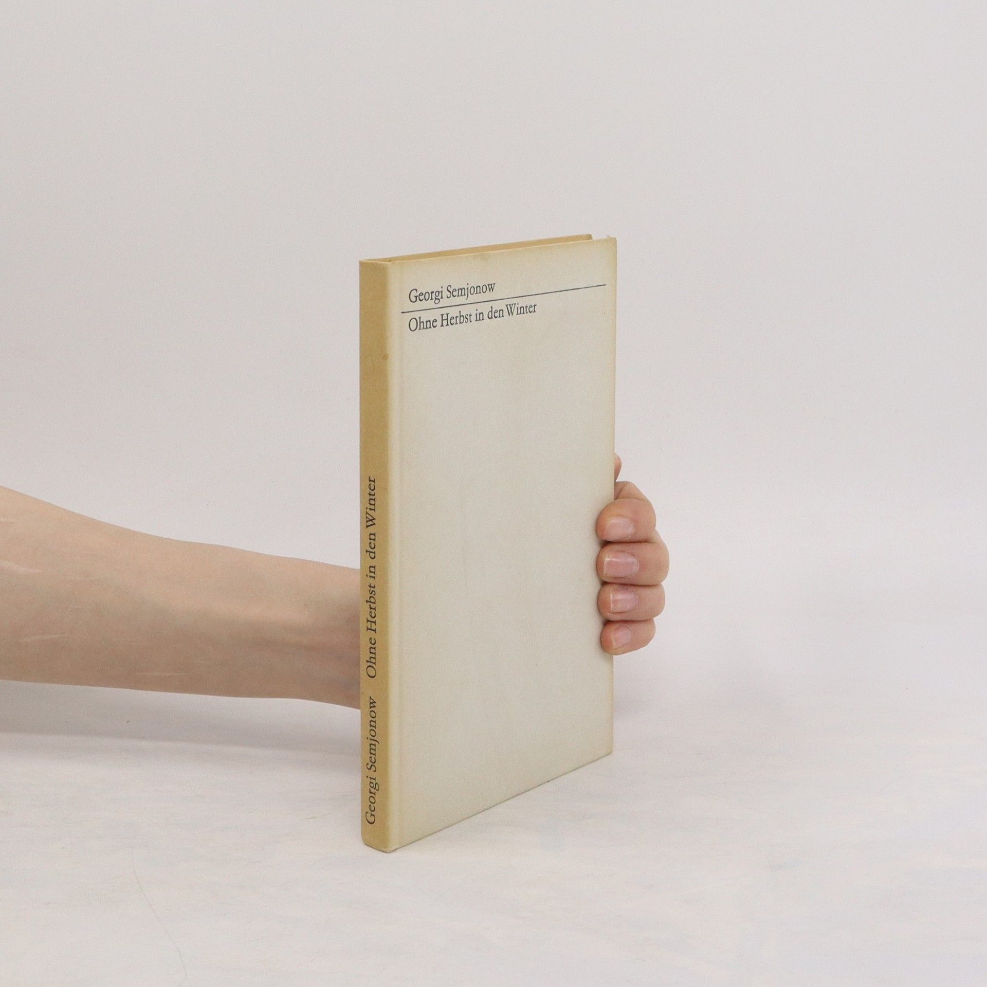 Georgi Semjonow Ohne Herbst in den Winter