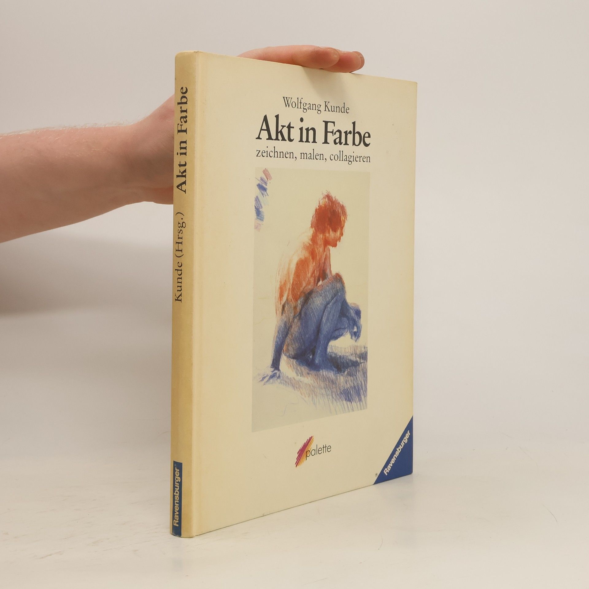 Wolfgang Kunde Akt in Farbe