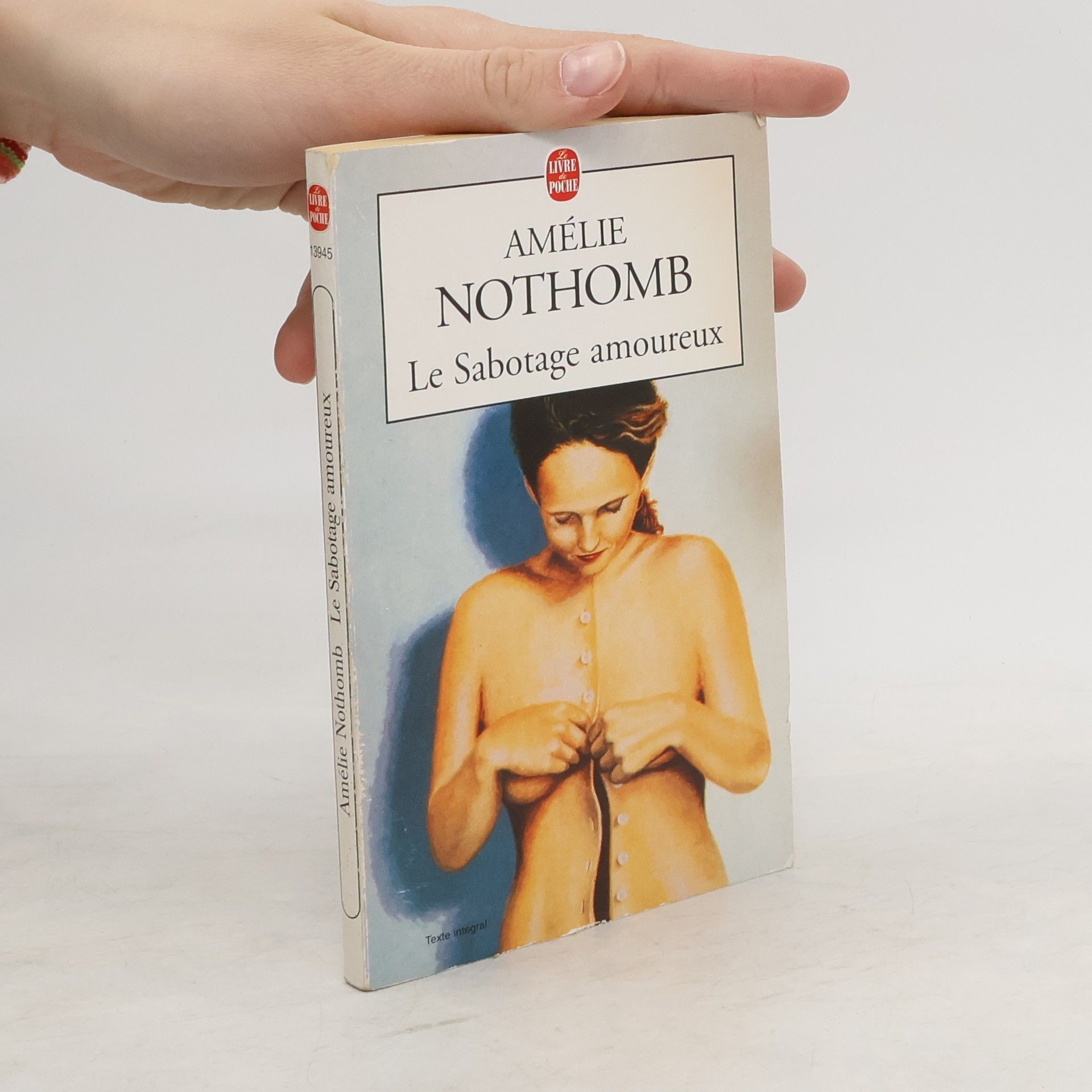 Amélie Nothomb Le sabotage amoureux