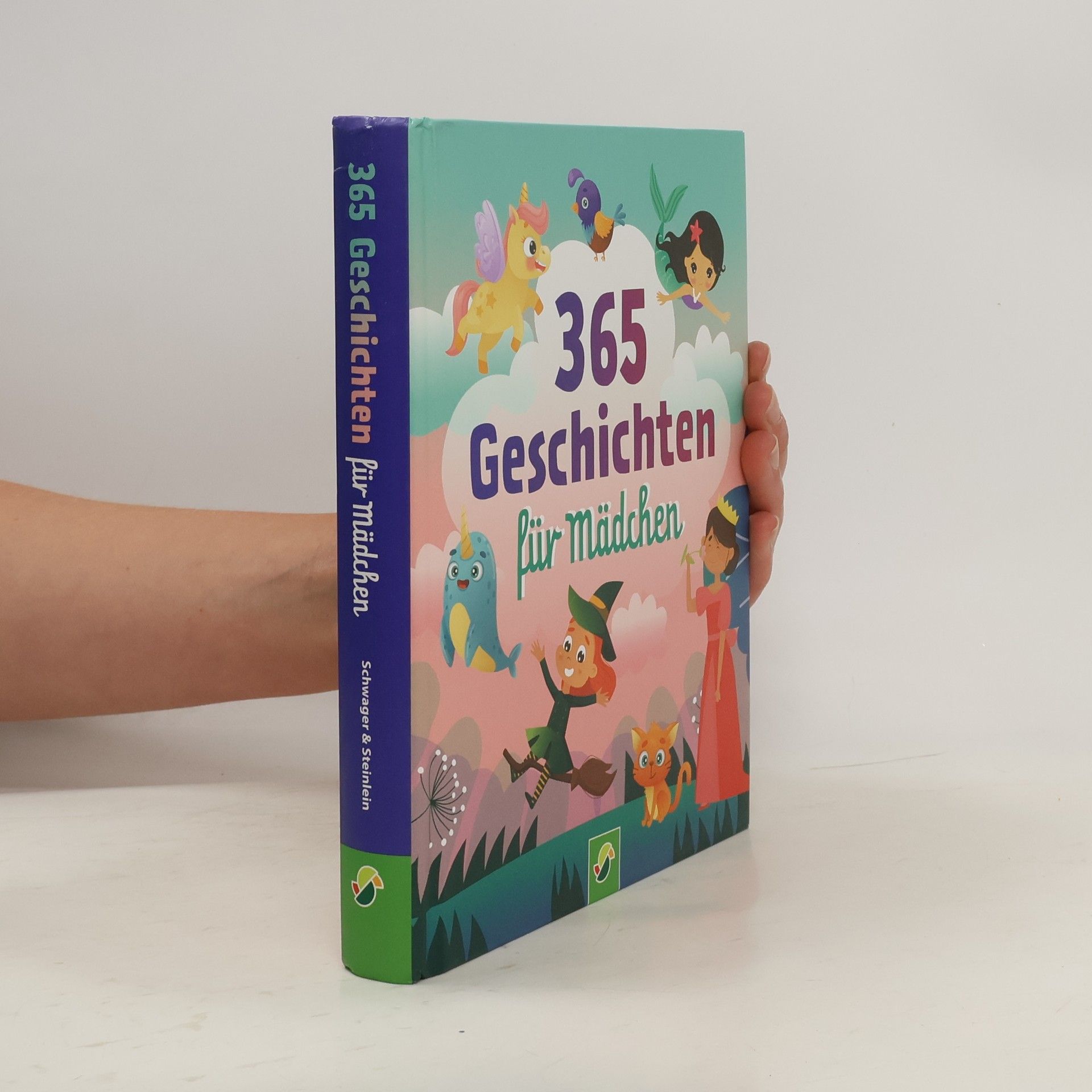Schwager & Steinlein Verlag 365 Geschichten für Mädchen | Vorlesebuch für Kinder ab 3 Jahren