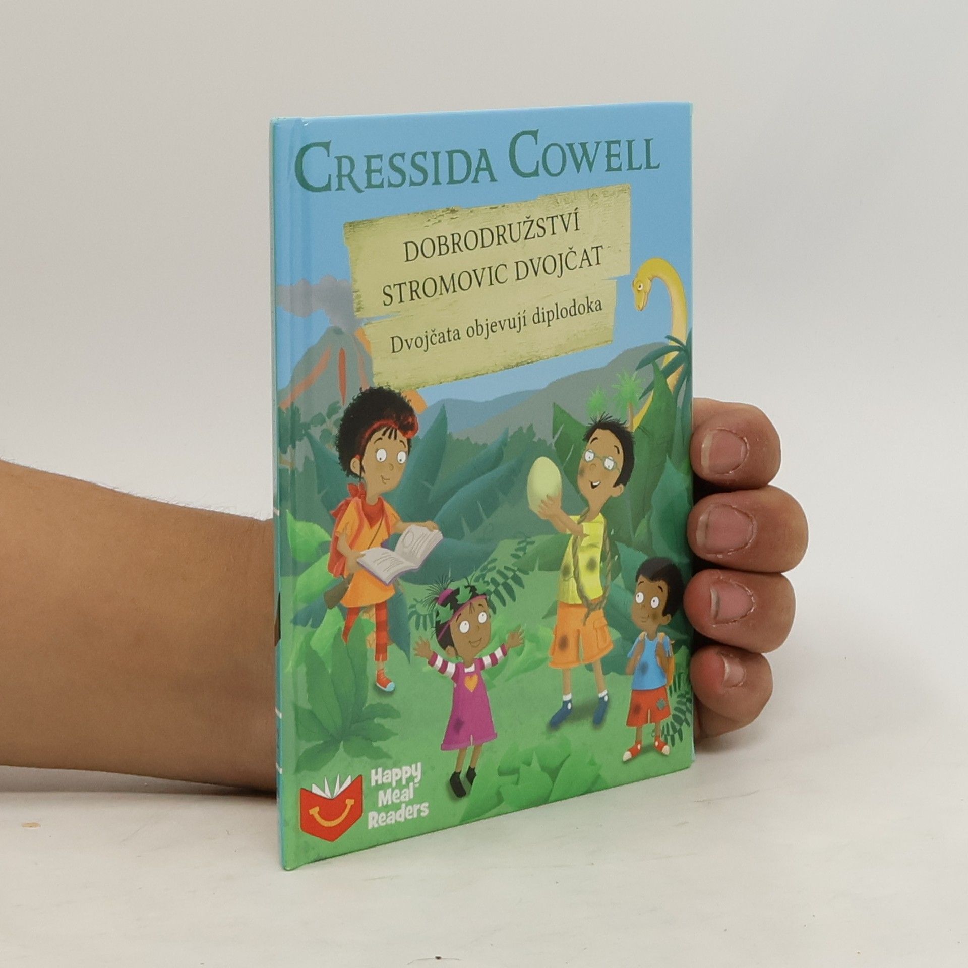 Cressida Cowell Dobrodružství Stromovic dvojčat. Dvojčata objevují diplodoka