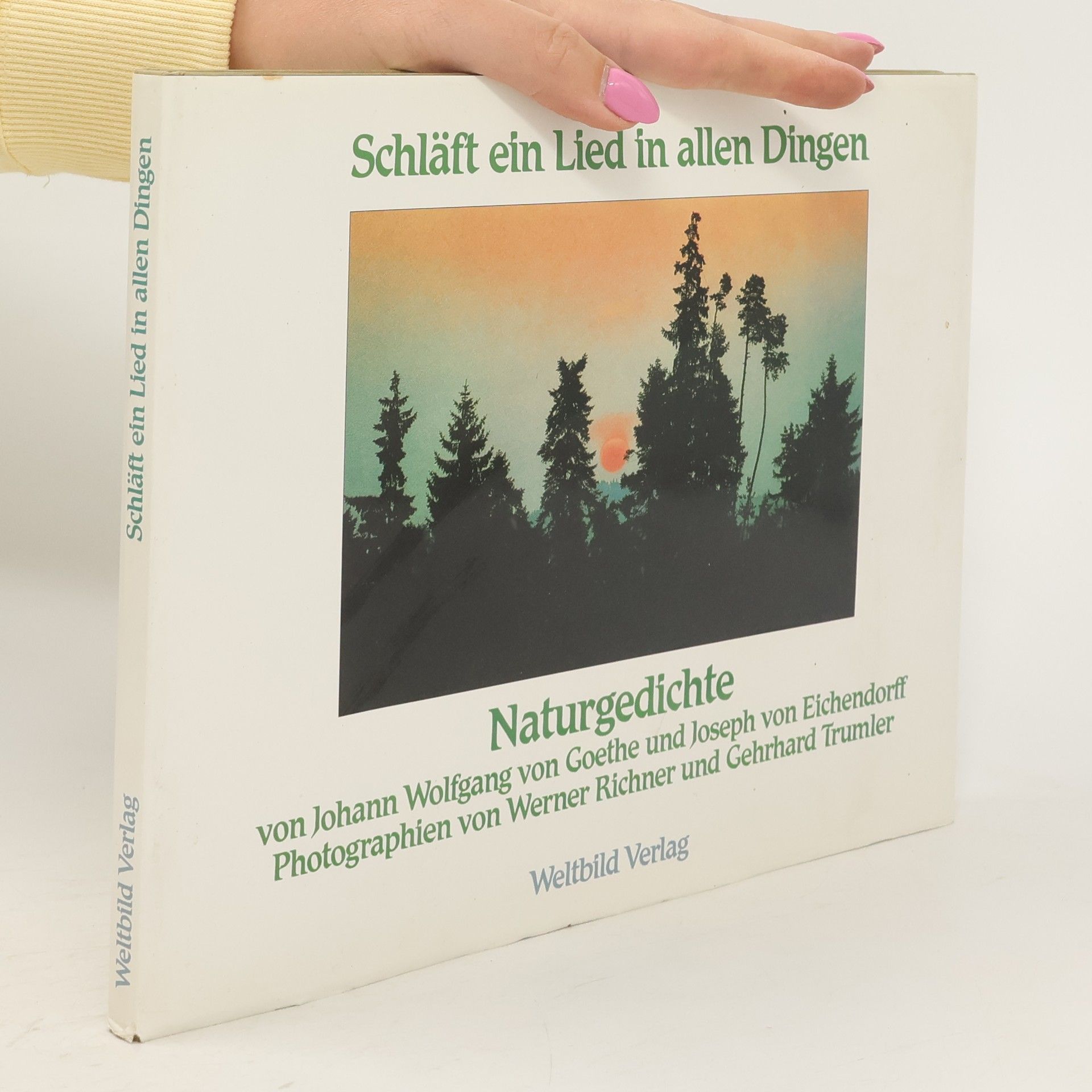 Gerhard Trumler Schläft ein Lied in allen Dingen: Naturgedichte