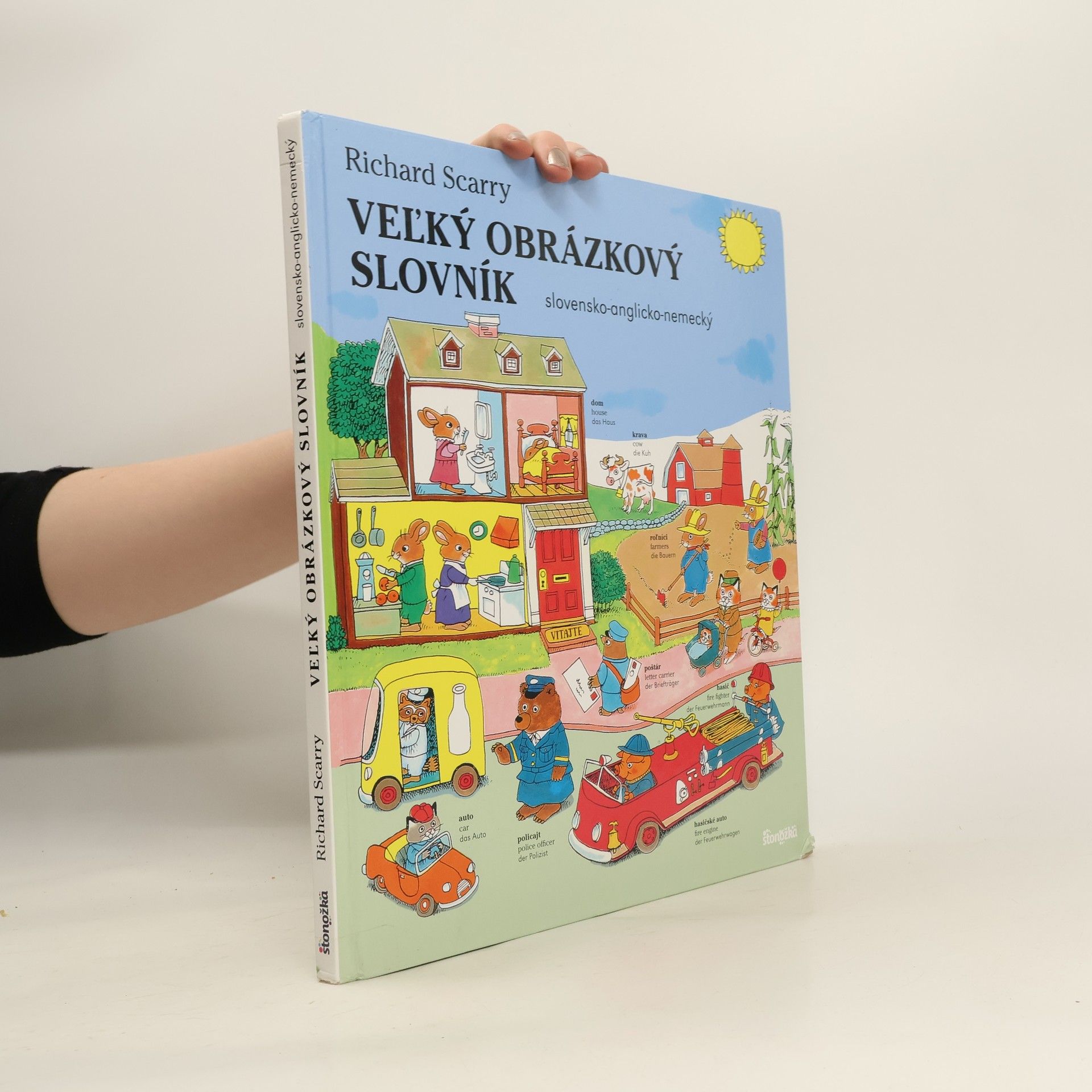 Richard Scarry Veľký obrázkový slovník slovensko-anglicko-nemecký