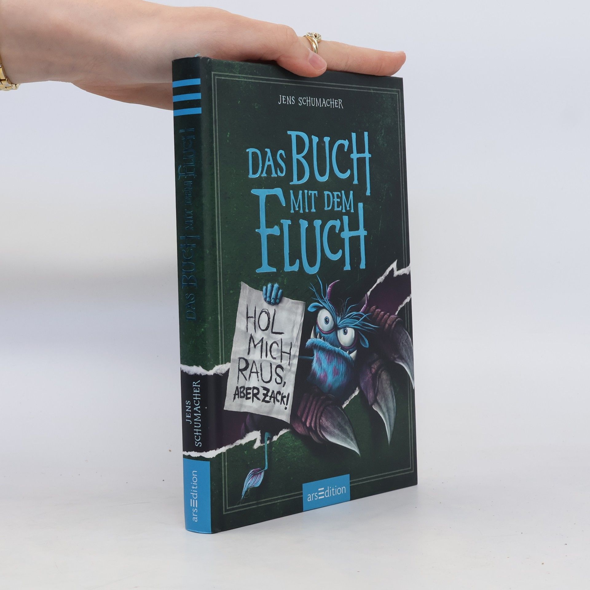 Jens Schumacher Das Buch mit dem Fluch. Hol mich raus, aber zack!