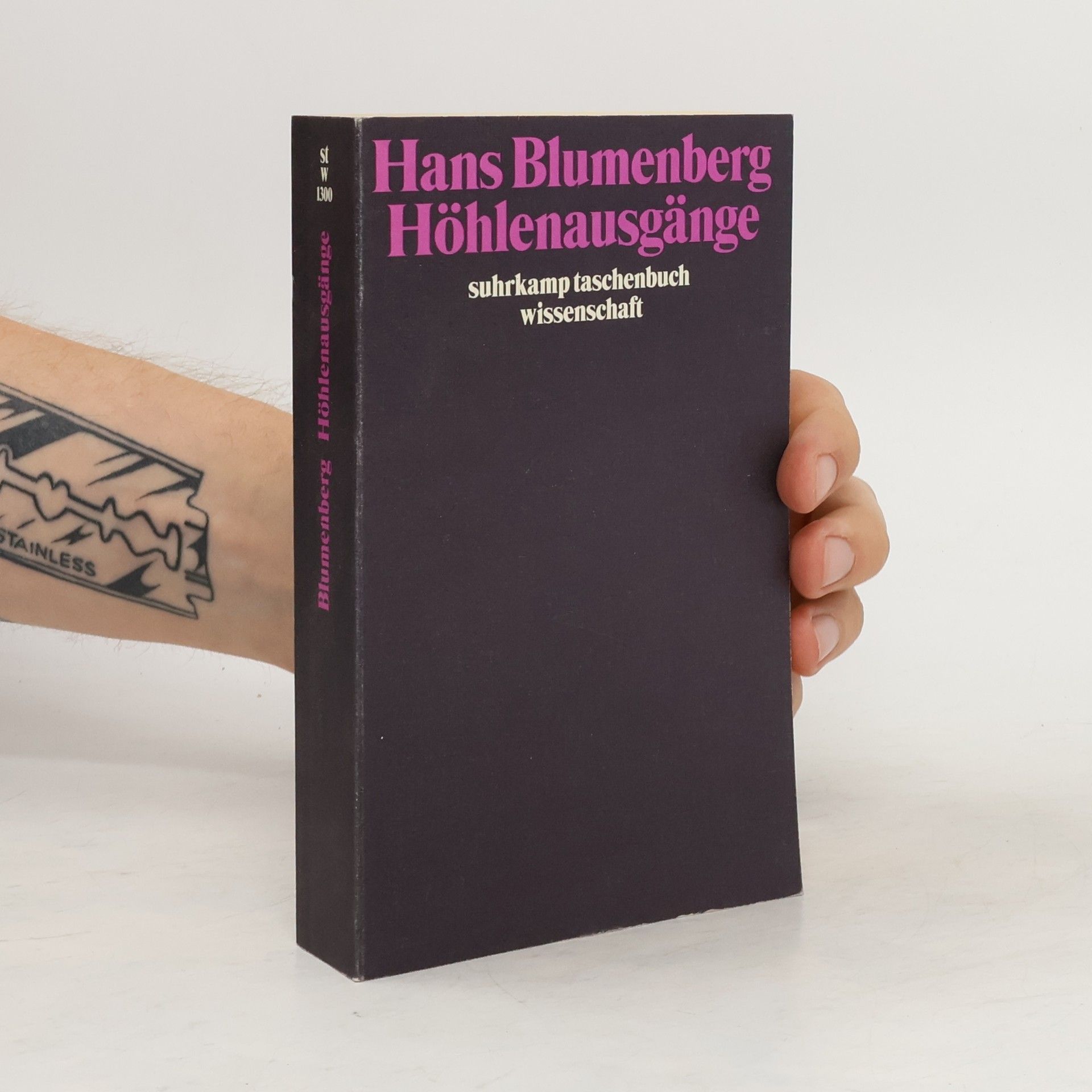 Hans Blumenberg Höhlenausgänge