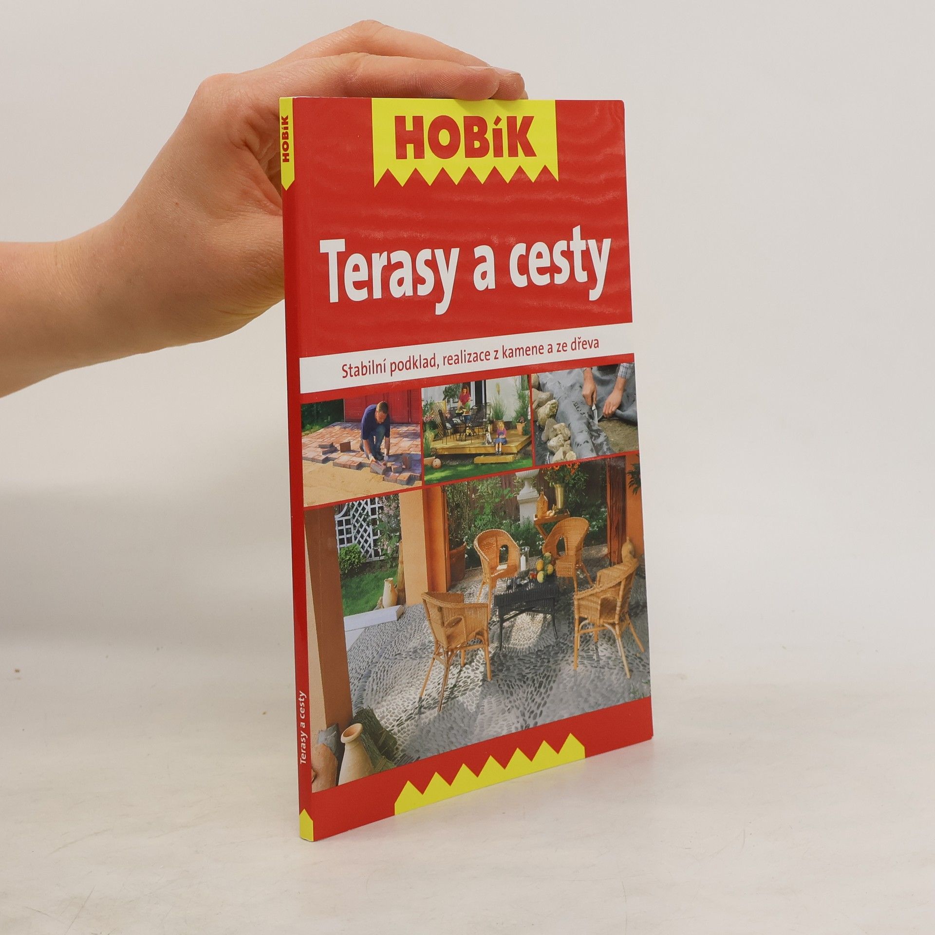 AA.VV. Terasy a cesty : stabilní podklad, realizace z kamene a ze dřeva