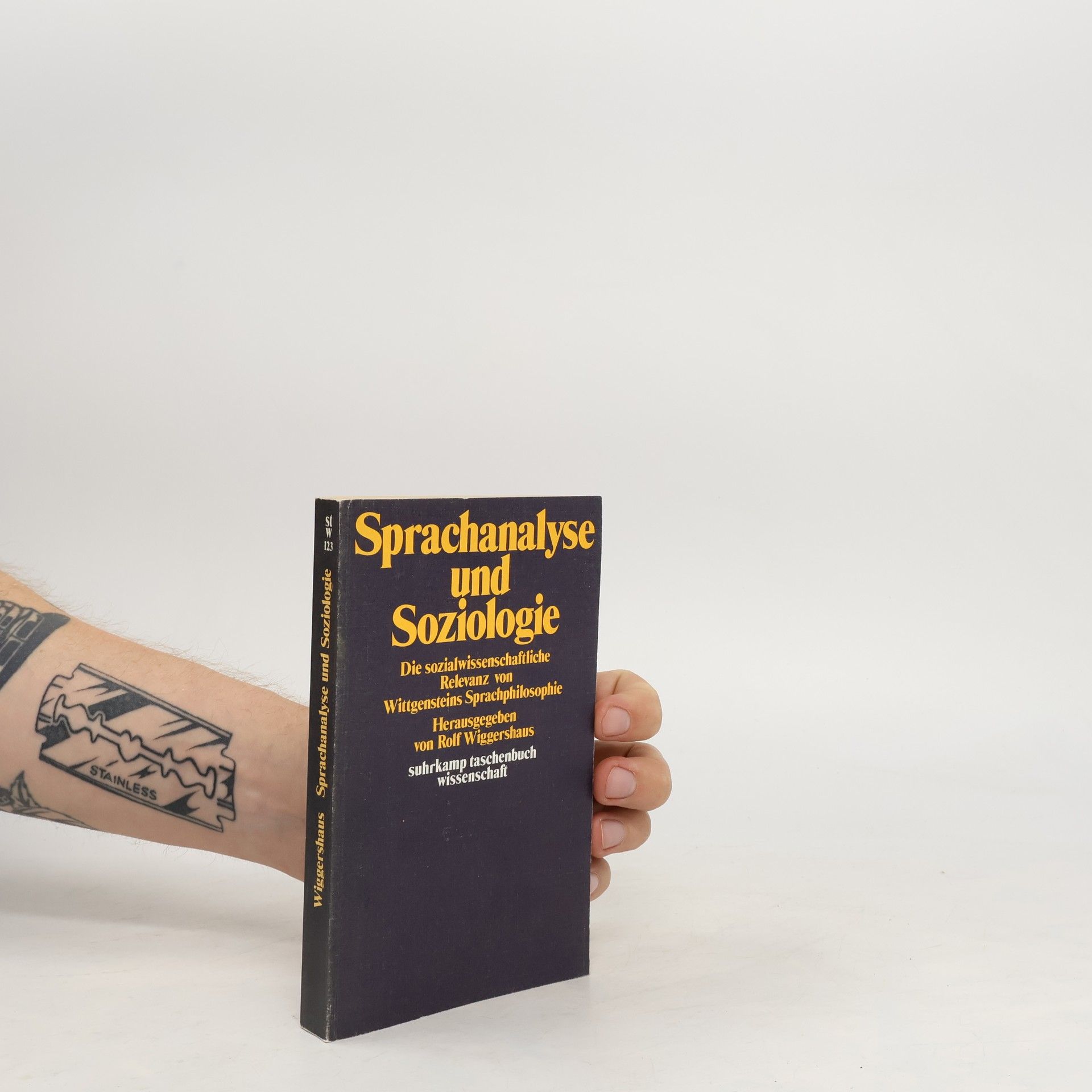 Rolf Wiggershaus Sprachanalyse und Soziologie