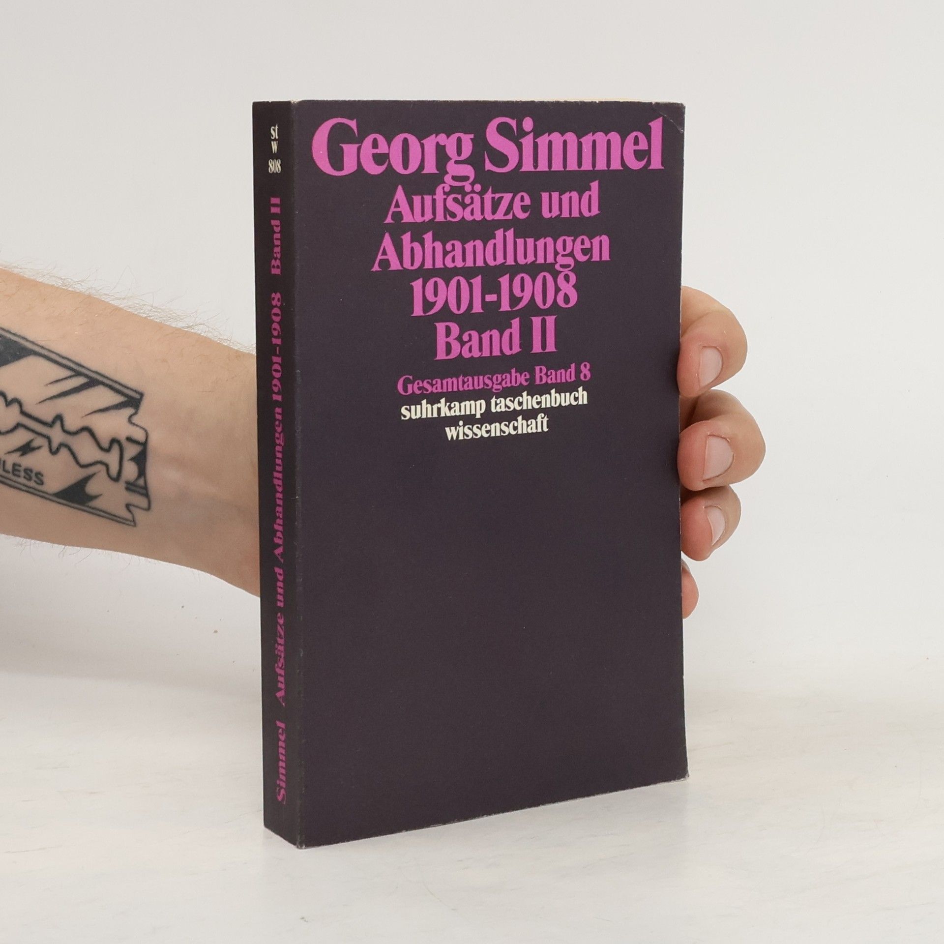 Georg Simmel Aufsätze und Abhandlungen 1901-1908. Bd.2