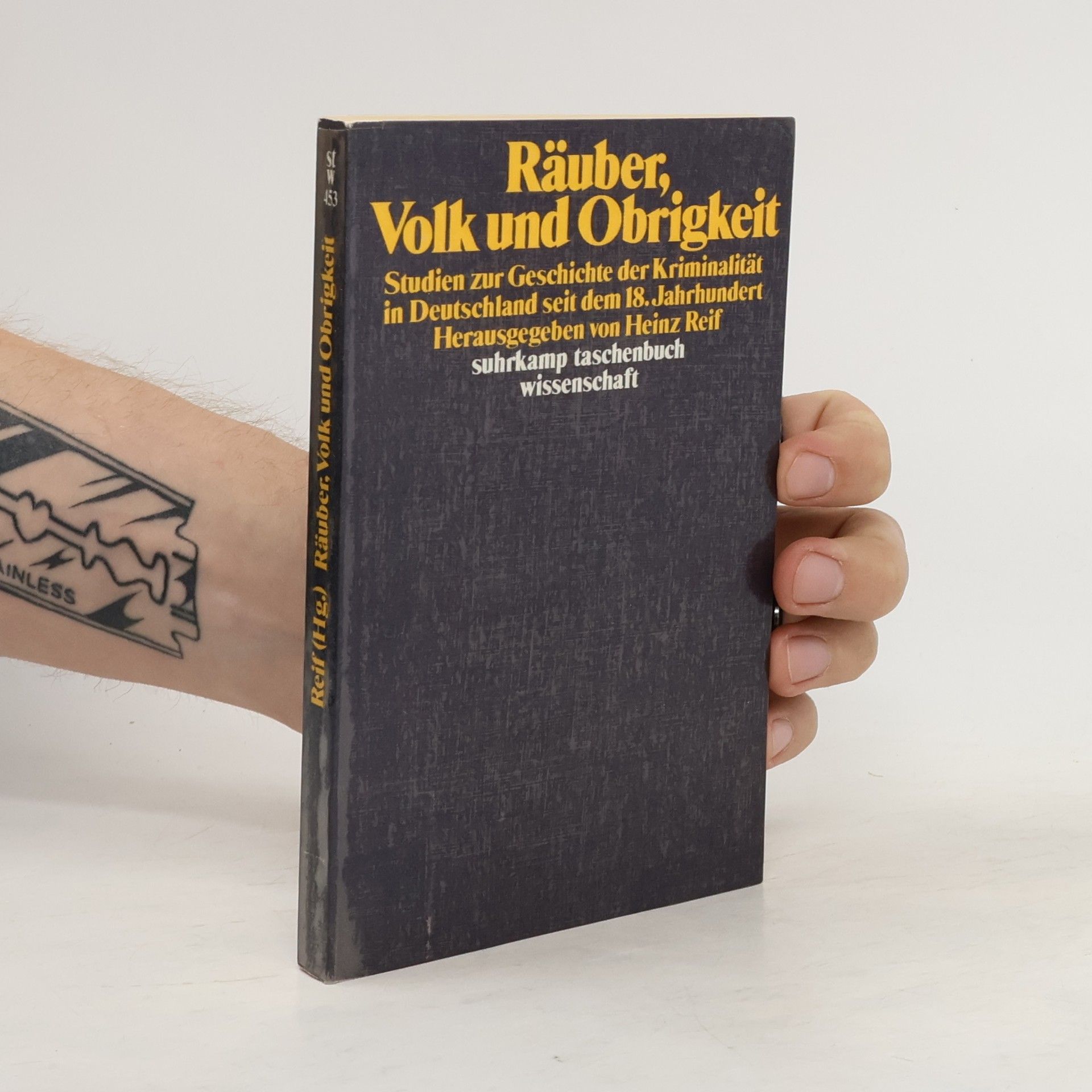 Heinz Reif Räuber, Volk und Obrigkeit